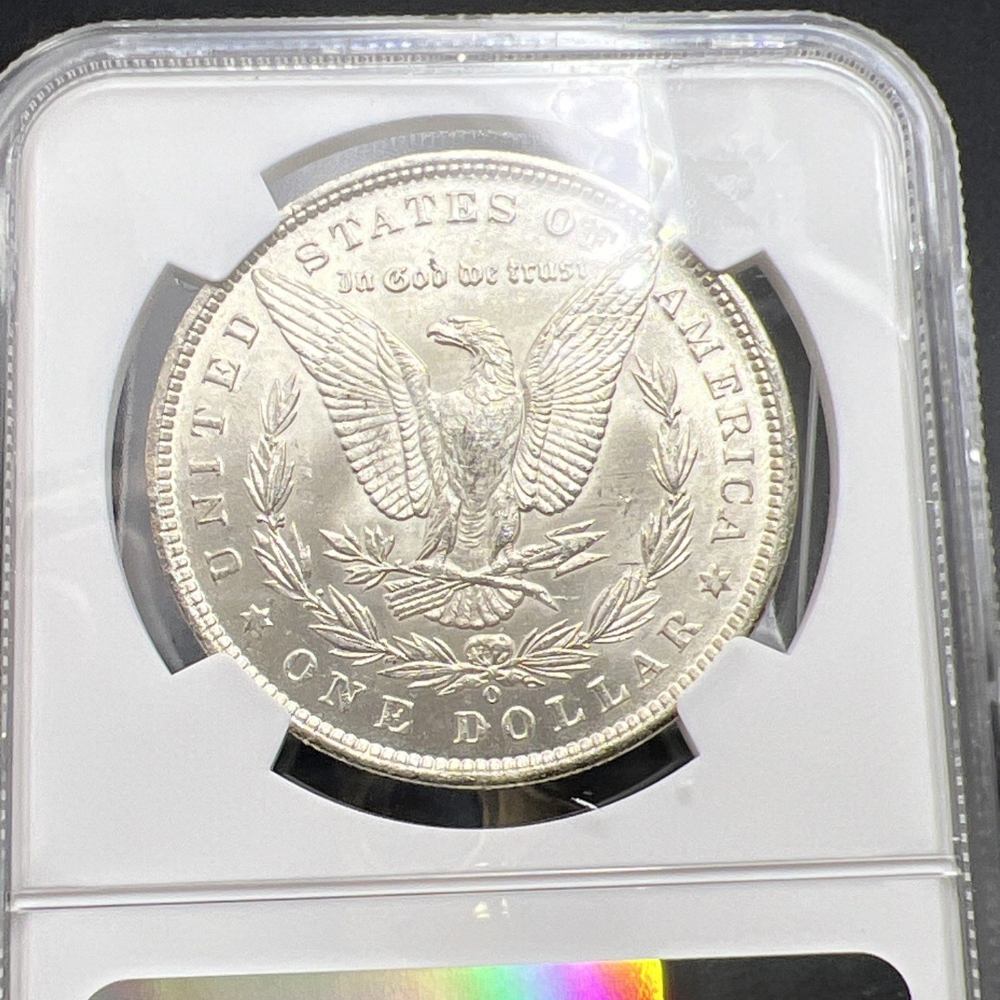 1890 O Morgan Silver Dollar Coin MS64 Choice BU Vam 7A Spiked Eagle Variety #011