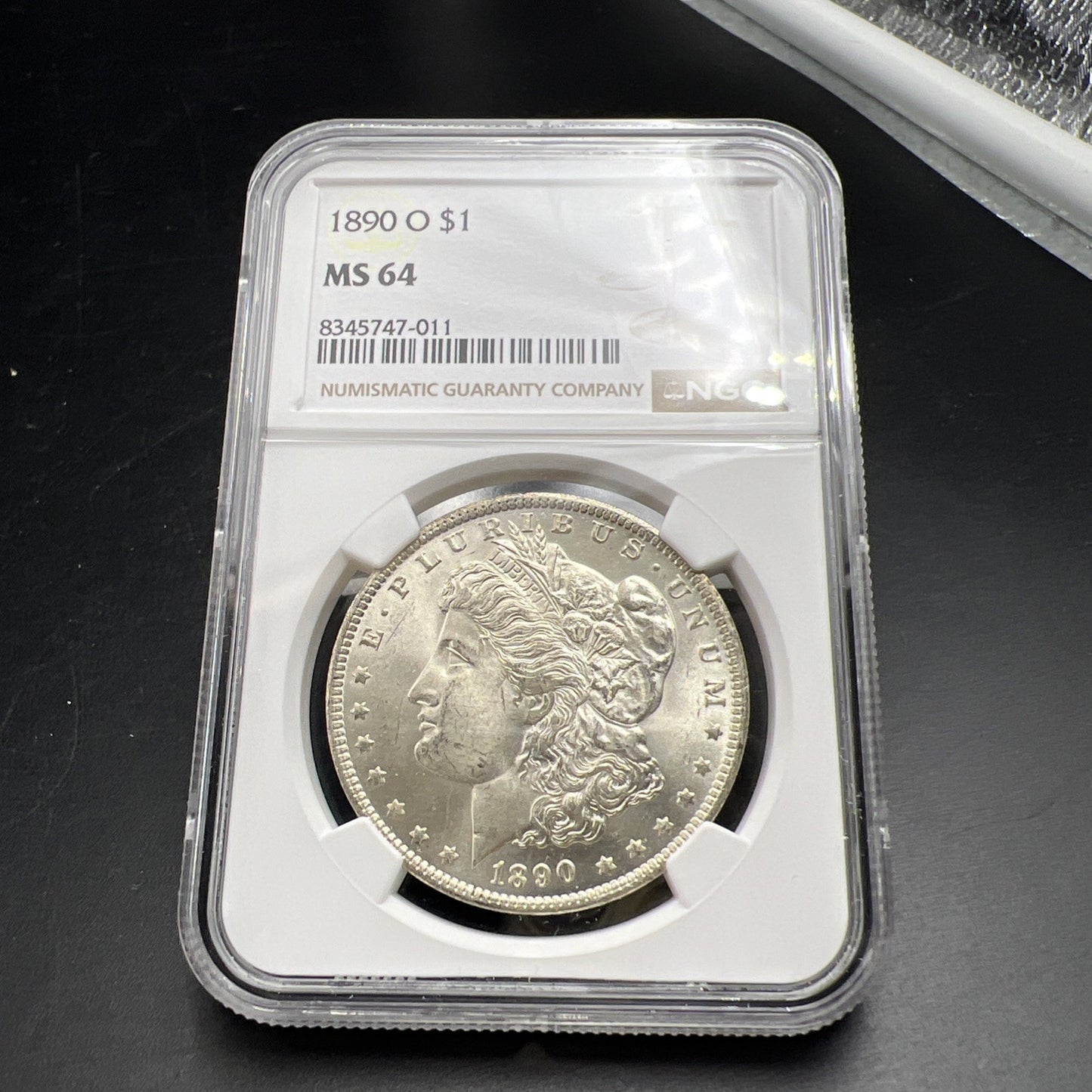 1890 O Morgan Silver Dollar Coin MS64 Choice BU Vam 7A Spiked Eagle Variety #011