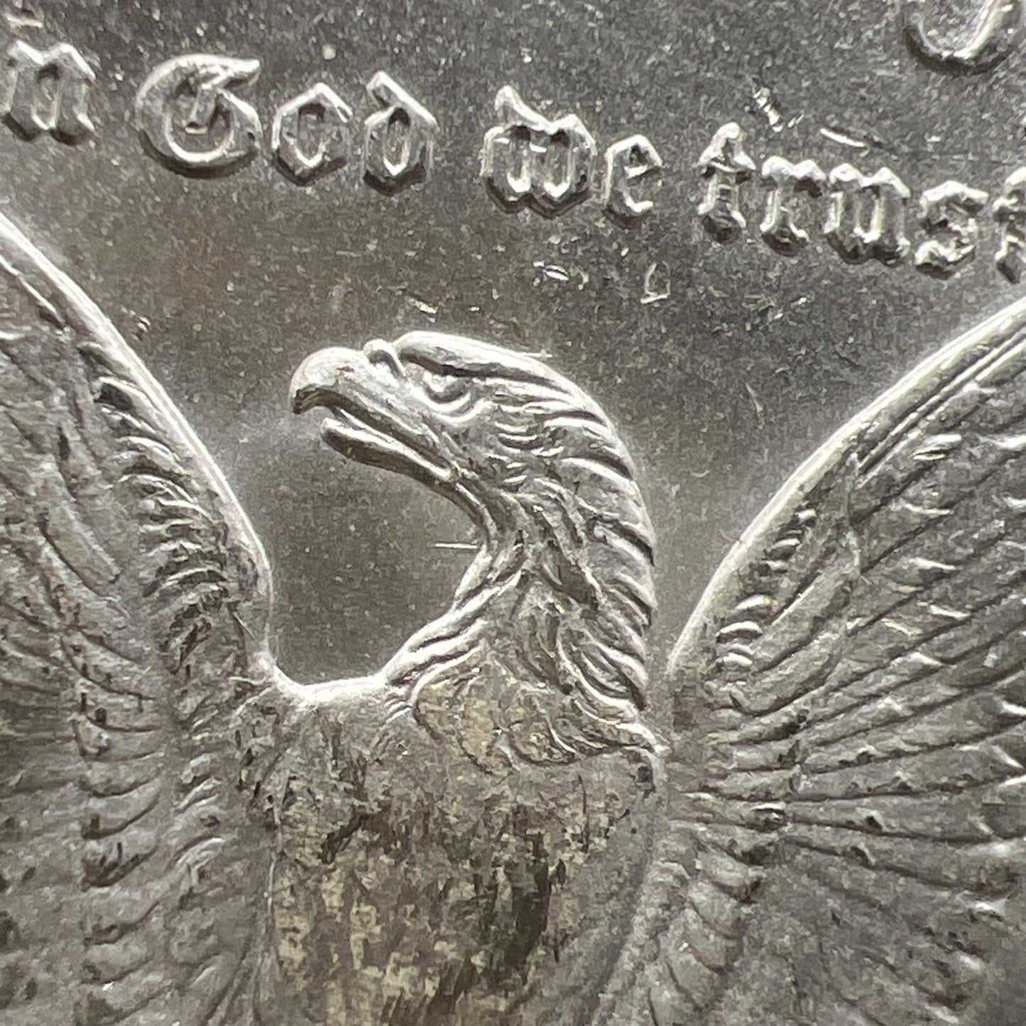 1890 O Morgan Silver Dollar Coin MS64 Choice BU Vam 7A Spiked Eagle Variety #012