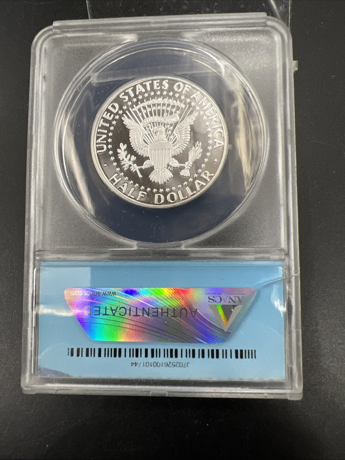 2019 S 50c Kennedy Silver Half Dollar Coin PR70 DCAM ANACS #0286/1119