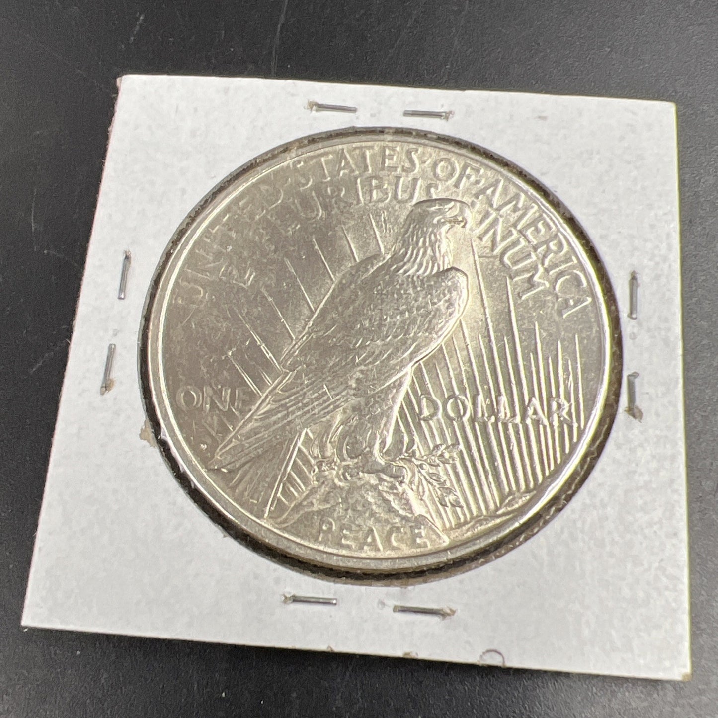 1922 S $1 Peace Silver Dollar Coin Die Cracks + Uneven planchet VAM CH AU