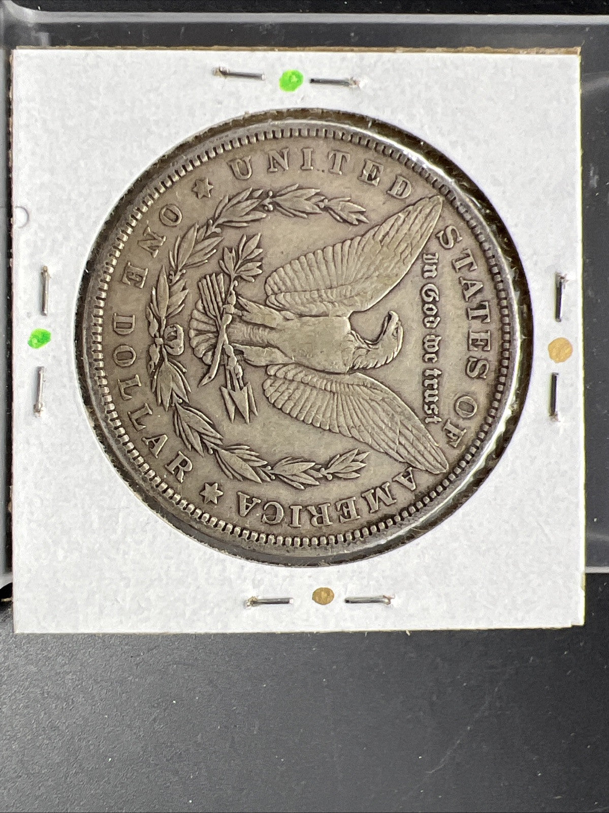 1880 $1 Morgan Silver Dollar Coin VAM 3 Doubled 80 EF XF Extra Fine Circ