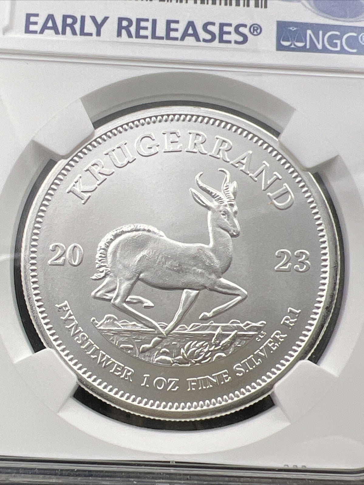 2023 1 oz Silver Krugerrand South Africa MS69 NGC Certified #226
