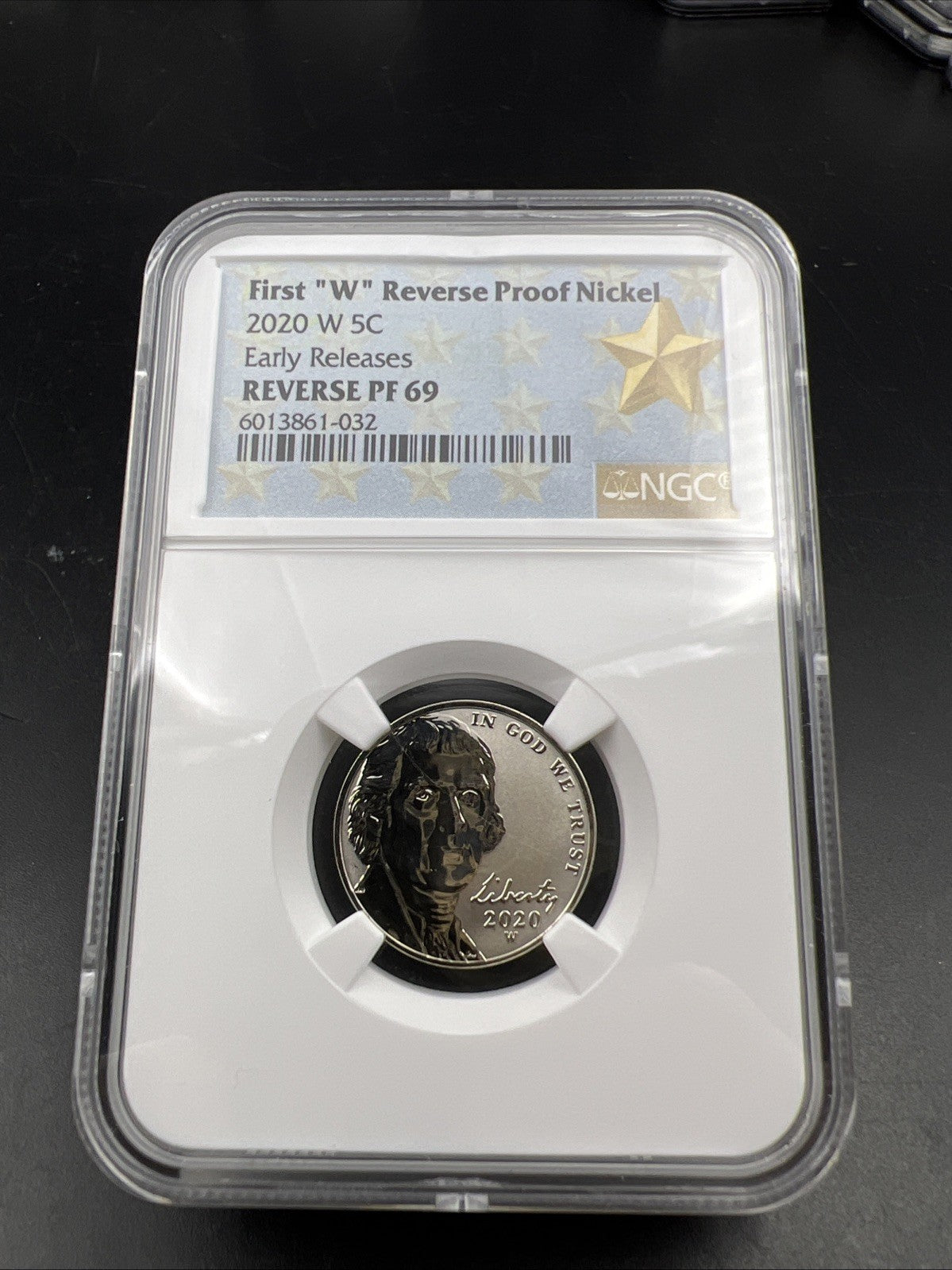 2020 W West Point Reverse Proof Nickel Early Releases NGC PF69 #032