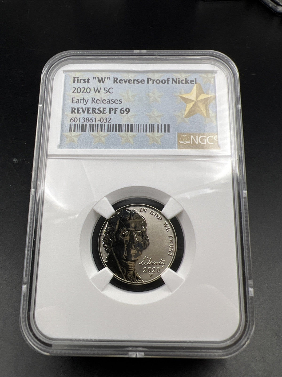 2020 W West Point Reverse Proof Nickel Early Releases NGC PF69 #032