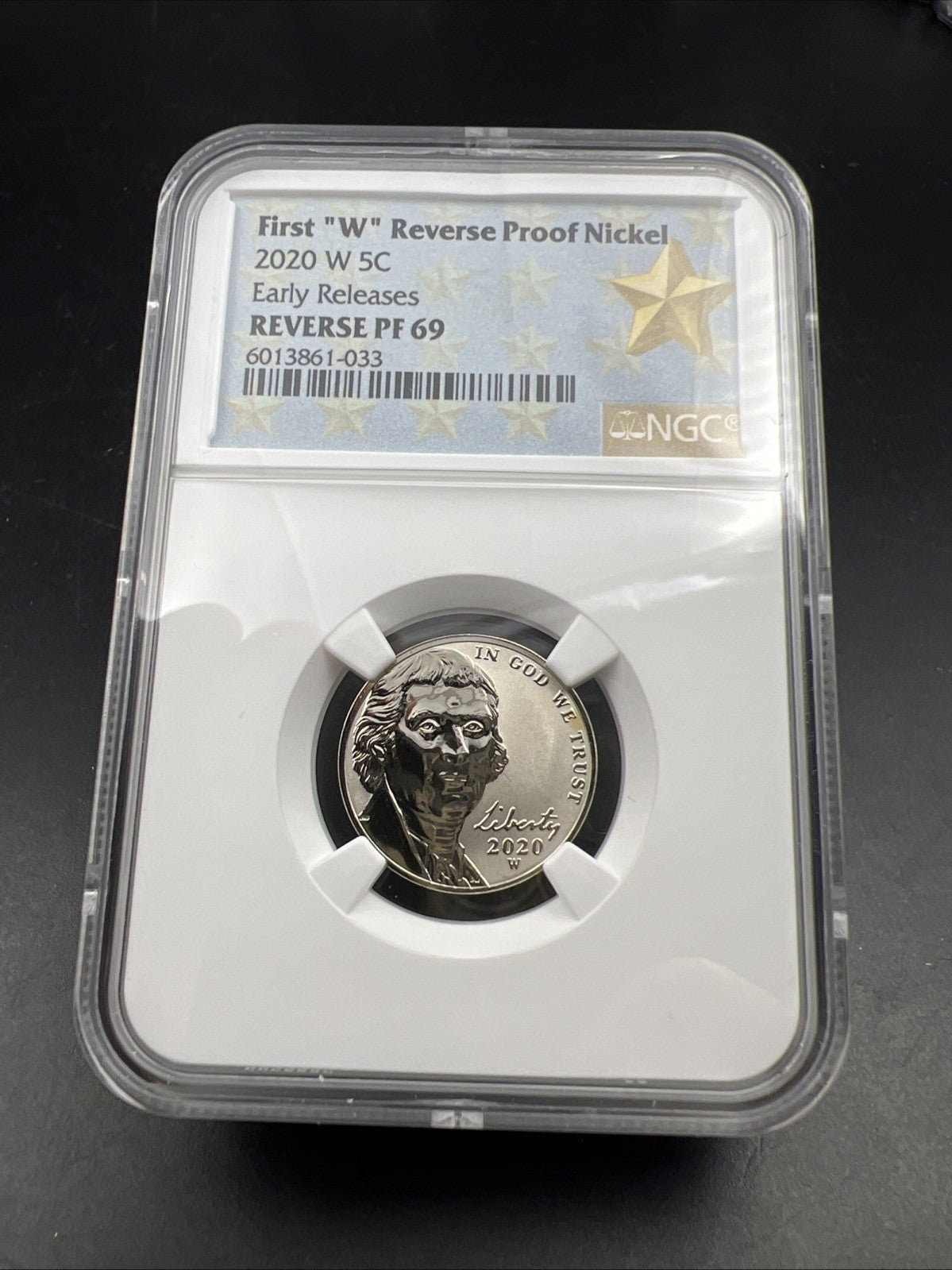 2020 W West Point Reverse Proof Nickel Early Releases NGC PF69 #033