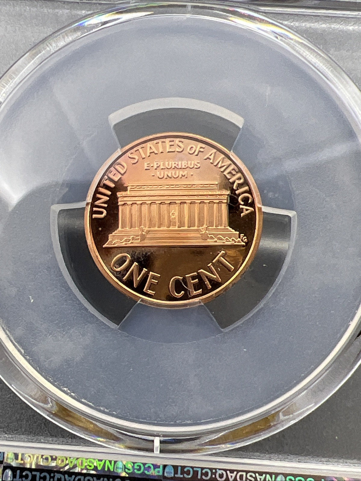 2007 S 1c Lincoln Memorial Cent Penny Coin PR69 DCAM PCGS #091