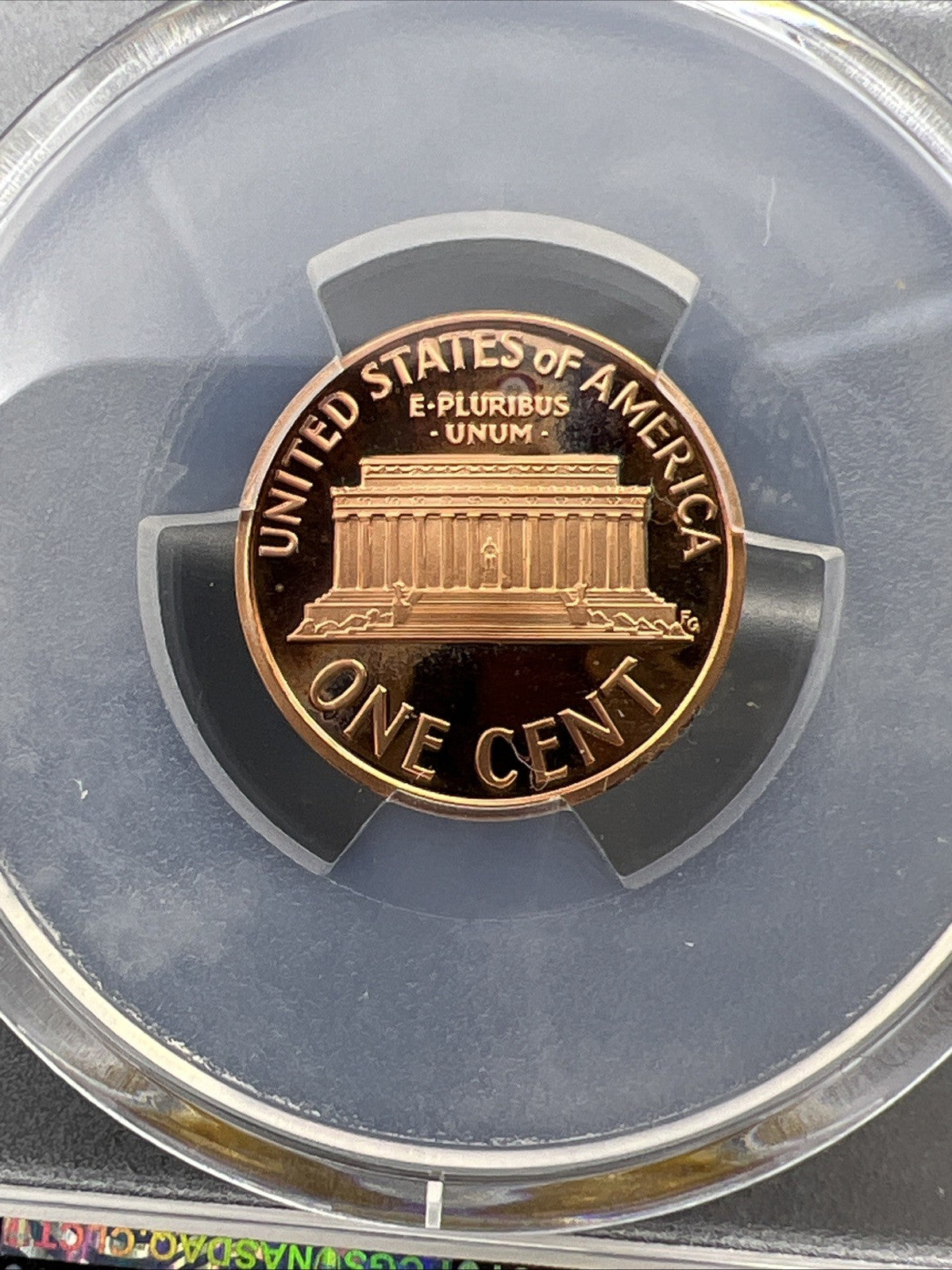 2007 S 1c Lincoln Memorial Cent Penny Coin PR69 DCAM PCGS #091