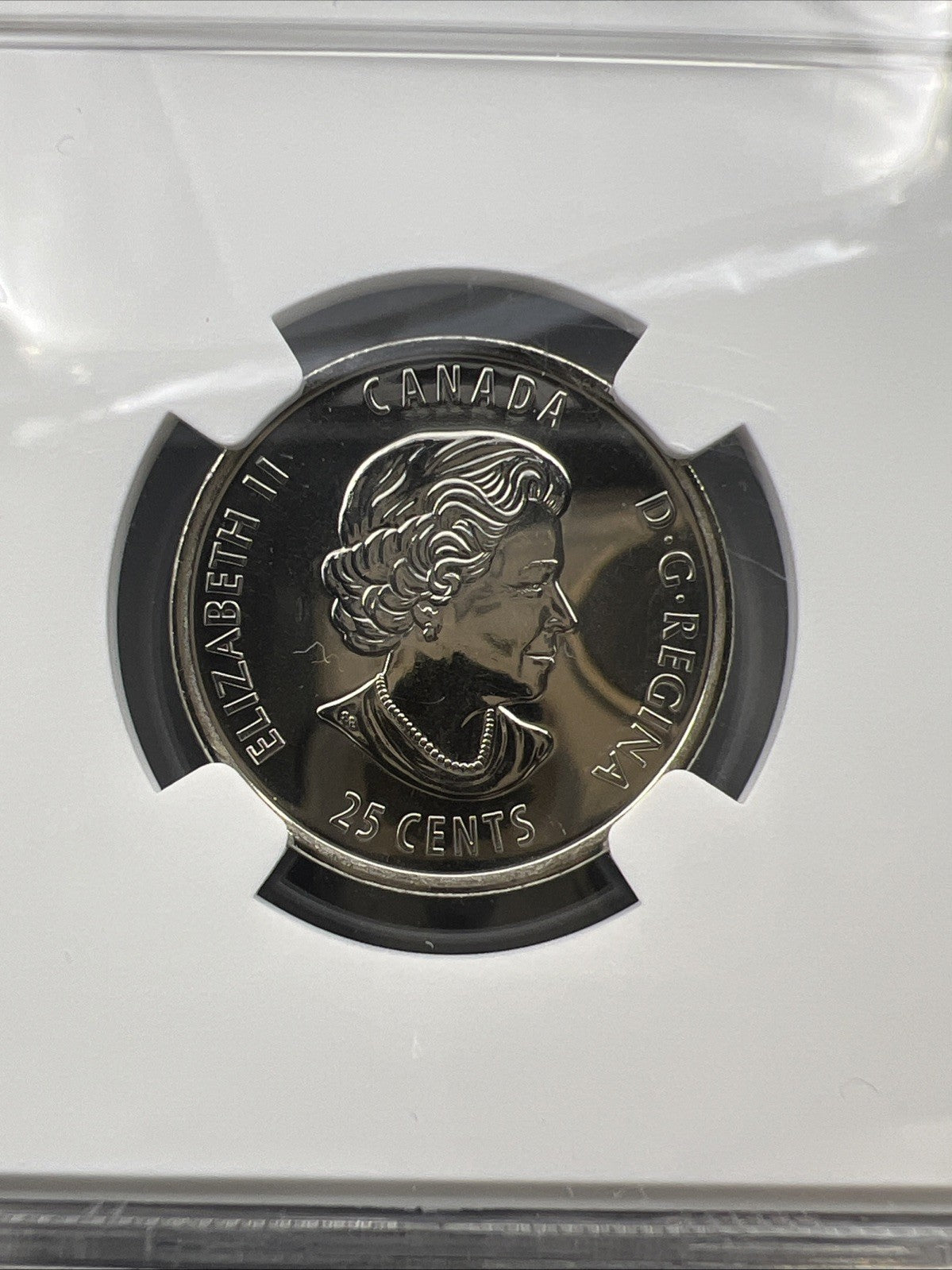 2017 Canada 25c Twenty Five Cent NHL Hockey Stanley Cup Quarter NGC MS68 DPL