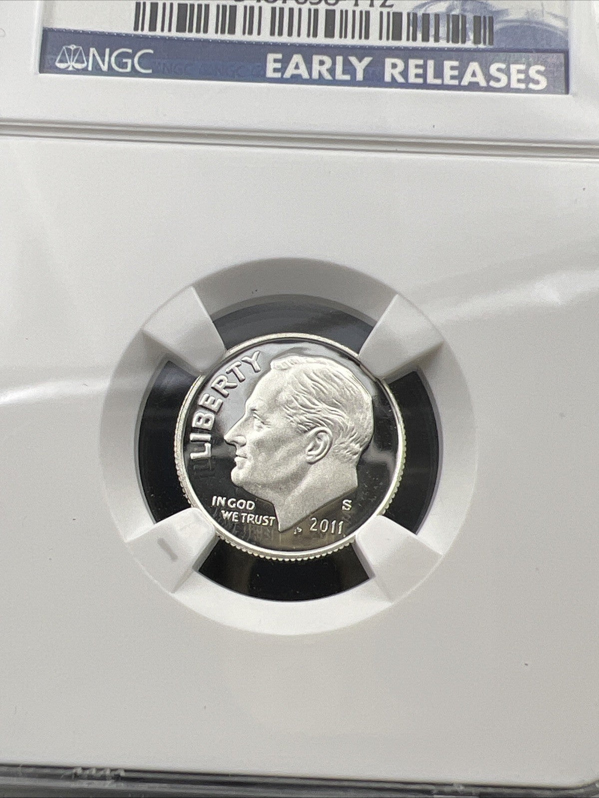 2011 S 10c Roosevelt Proof Silver Dime Coin PF69 UCAM NGC #112