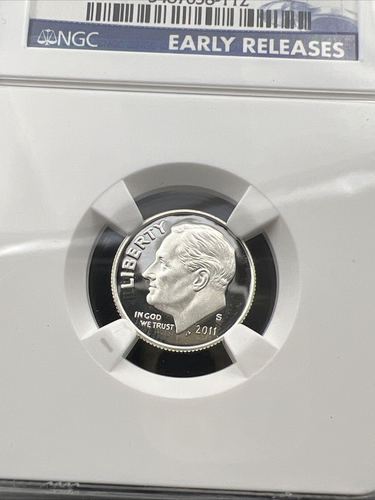 2011 S 10c Roosevelt Proof Silver Dime Coin PF69 UCAM NGC #112