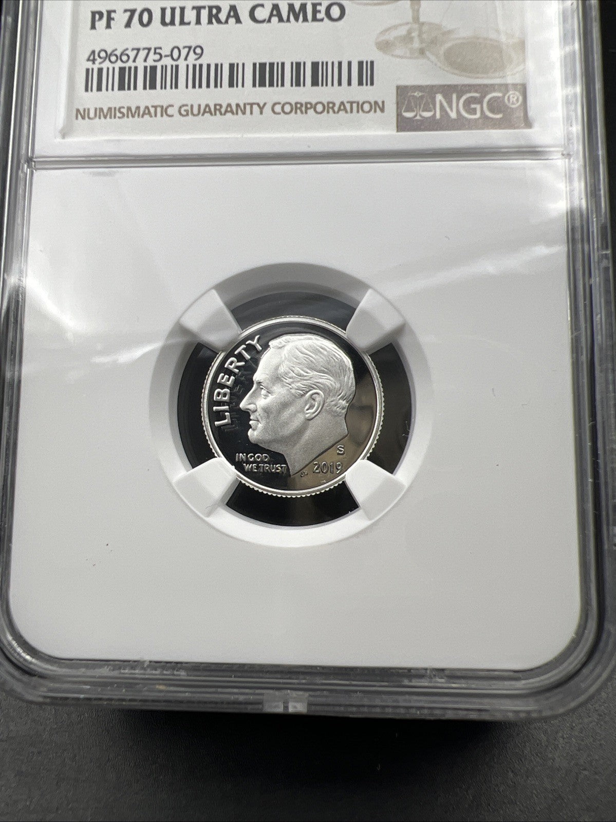 2019 S 10c Roosevelt Proof Silver Dime Coin NGC PF70 UCAM #079 First .999 Dime