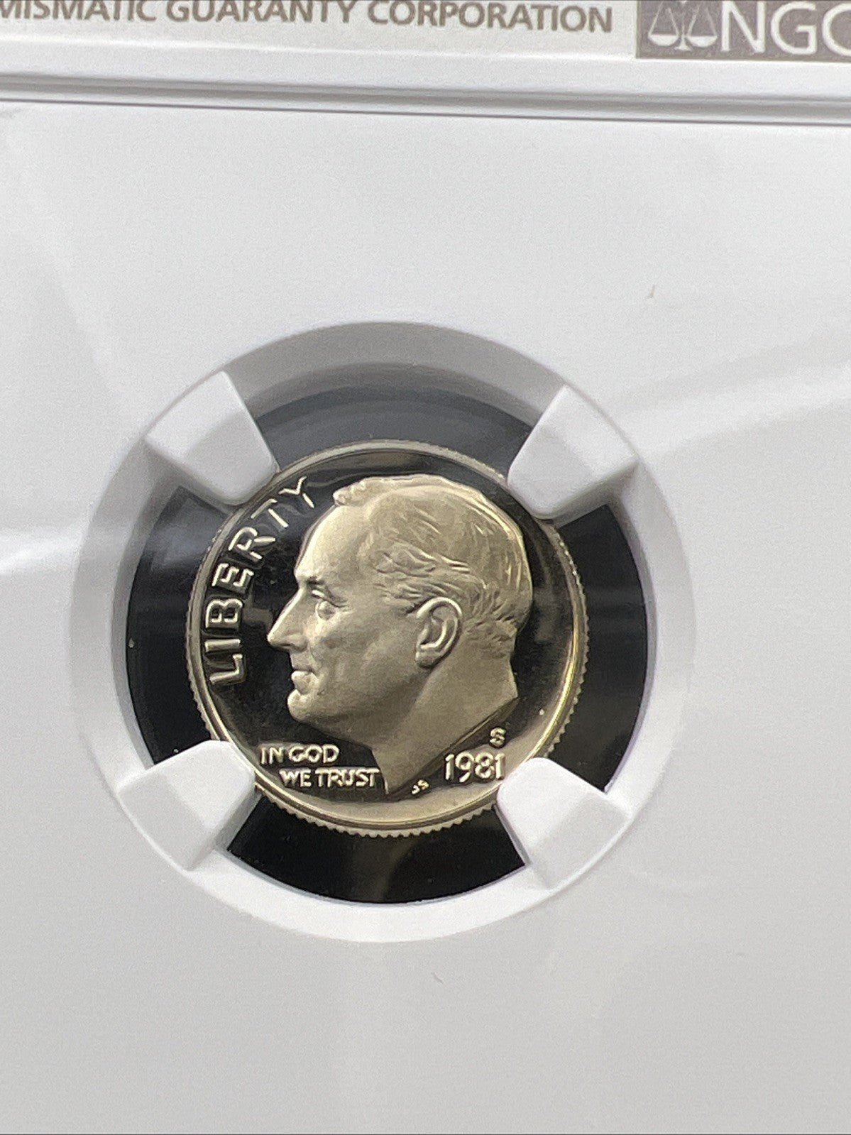 1981 S Type 1 10c Roosevelt Copper Nickel Clad Dime Coin NGC PF69 UCAM Proof