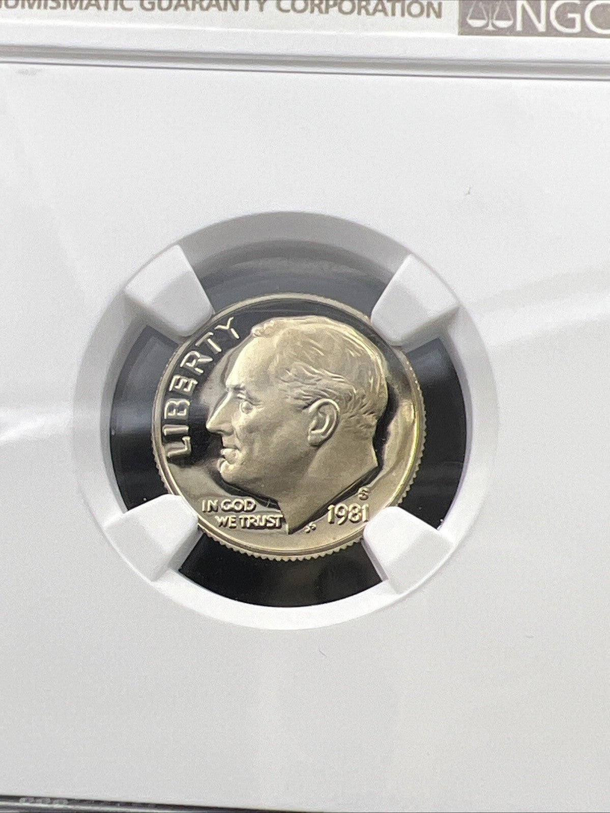 1981 S Type 1 10c Roosevelt Copper Nickel Clad Dime Coin NGC PF69 UCAM Proof