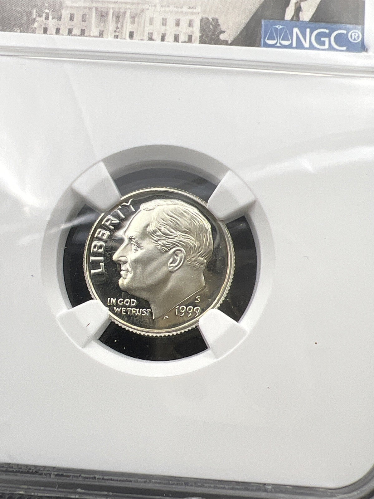 1999 S 10c Roosevelt Proof Silver Dime Coin PF69 UCAM NGC #007