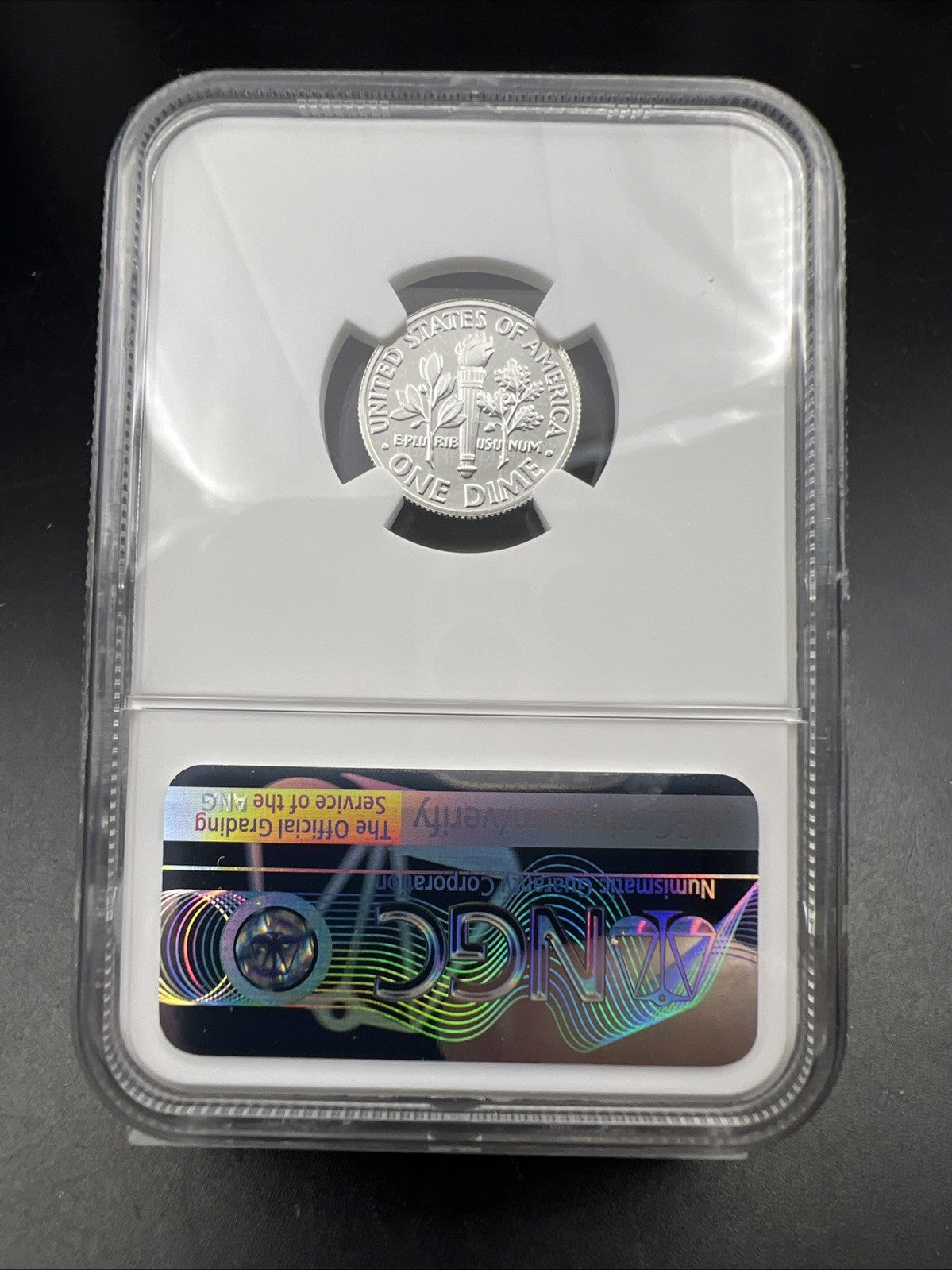 2019 S 10c Roosevelt Proof Silver Dime NGC PF70 UCAM #072 FDR Portrait Holder
