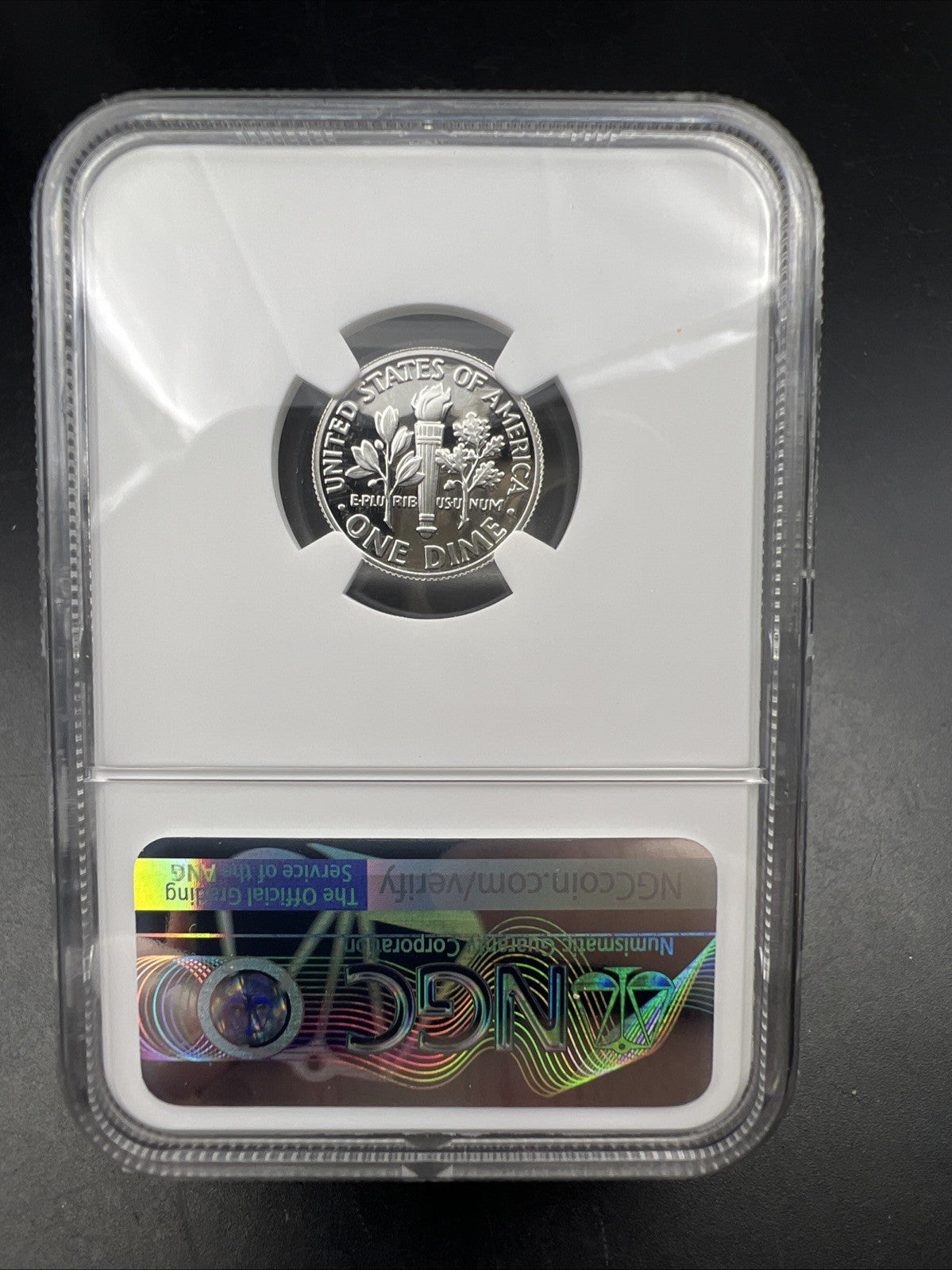 2019 S 10c Roosevelt Proof Silver Dime NGC PF70 UCAM #072 FDR Portrait Holder