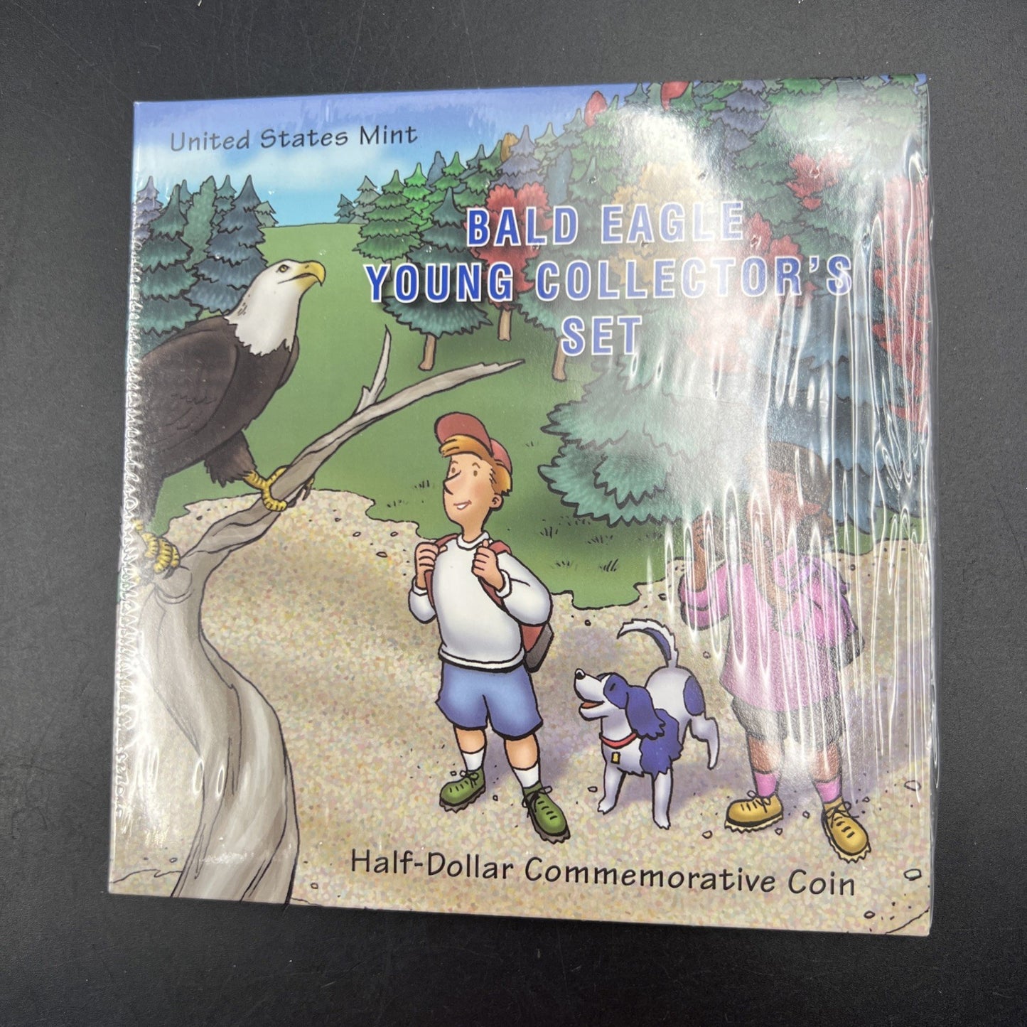 2008 Bald Eagle Copper Nickel 50c Half Dollar Coin in Sealed Young Collector's