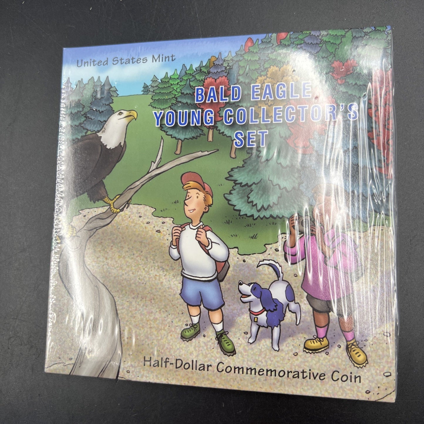 2008 Bald Eagle Copper Nickel 50c Half Dollar Coin in Sealed Young Collector's