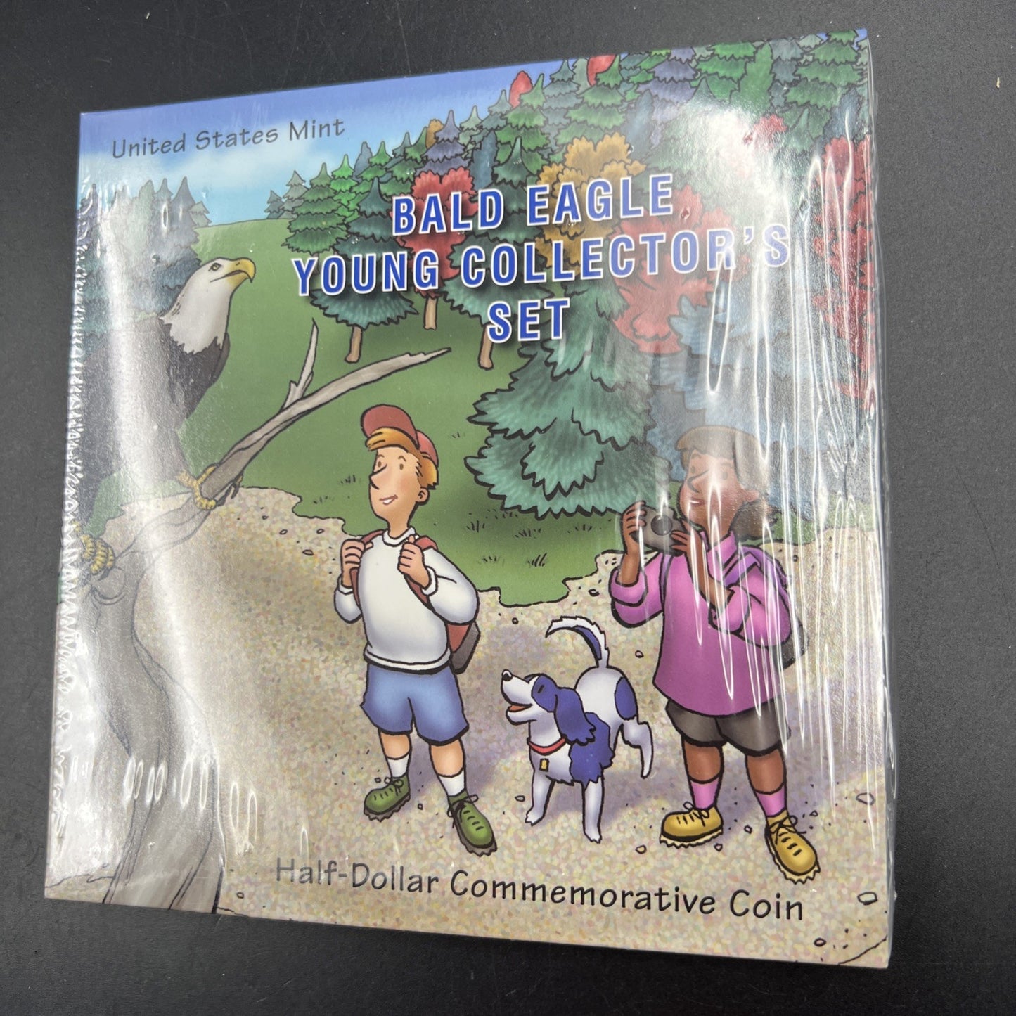 2008 Bald Eagle Copper Nickel 50c Half Dollar Coin in Sealed Young Collector's