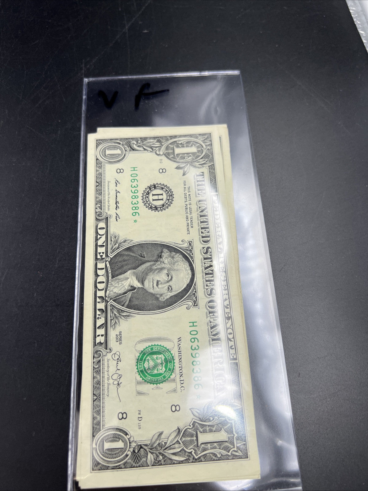 Lot of 5 2013 * $1 FRN Federal Reserve Note Star Notes H K L Districts Circ #86