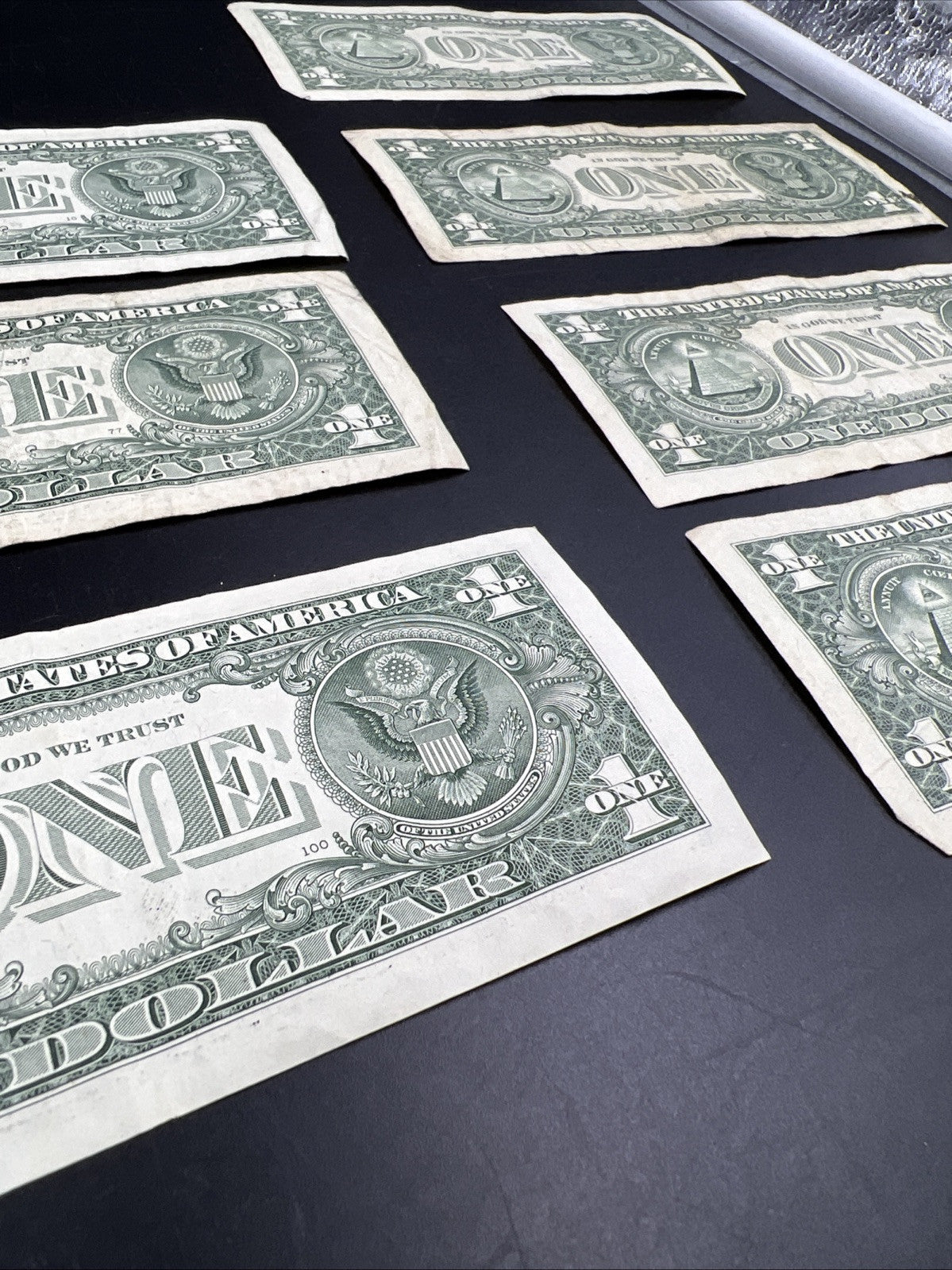 Lot of 7 Different * Star FRN Notes 1995 - 2017 years Circulated US Currency #84
