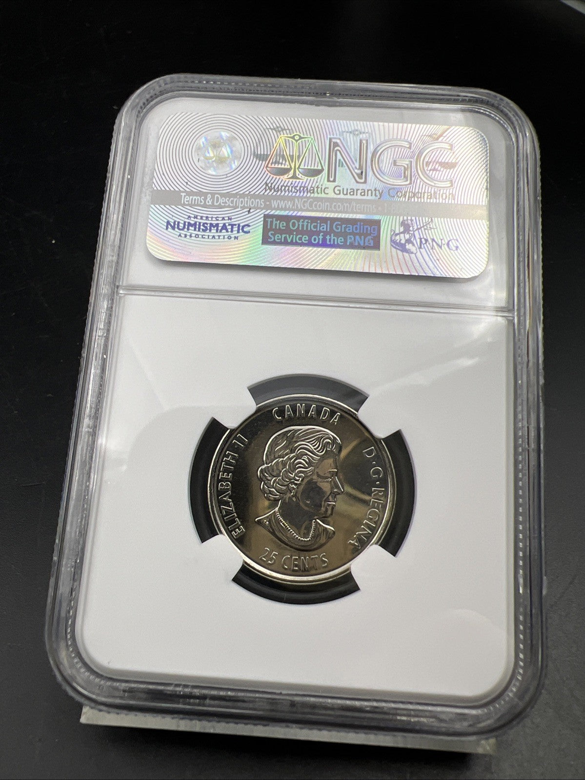 2017 Canada 25c Twenty Five Cent NHL Hockey Stanley Cup Quarter NGC MS68 DPL #27