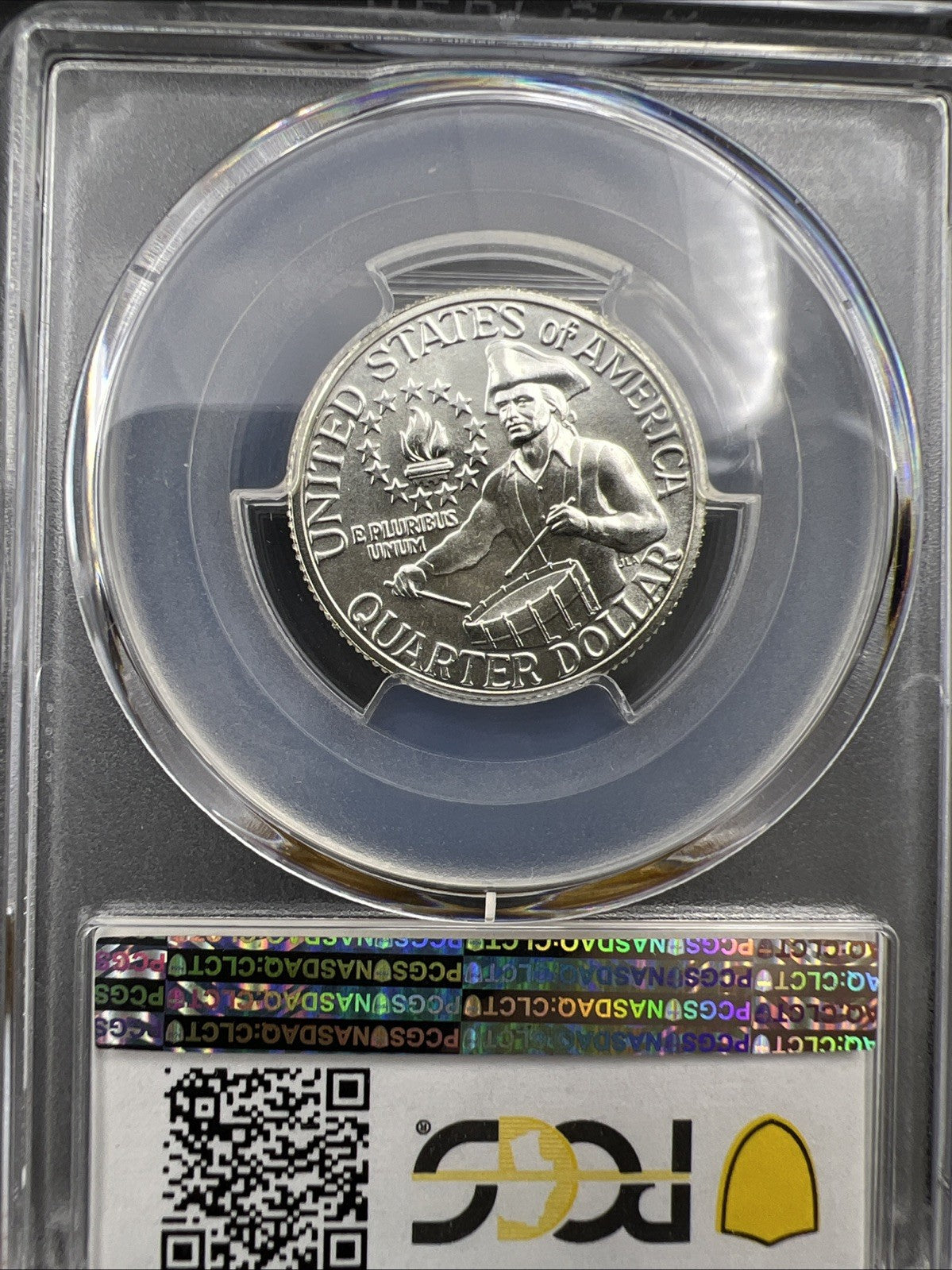 1976 S 25c Bicentennial Washington Silver Quarter Coin PCGS MS67 Gem BU #152