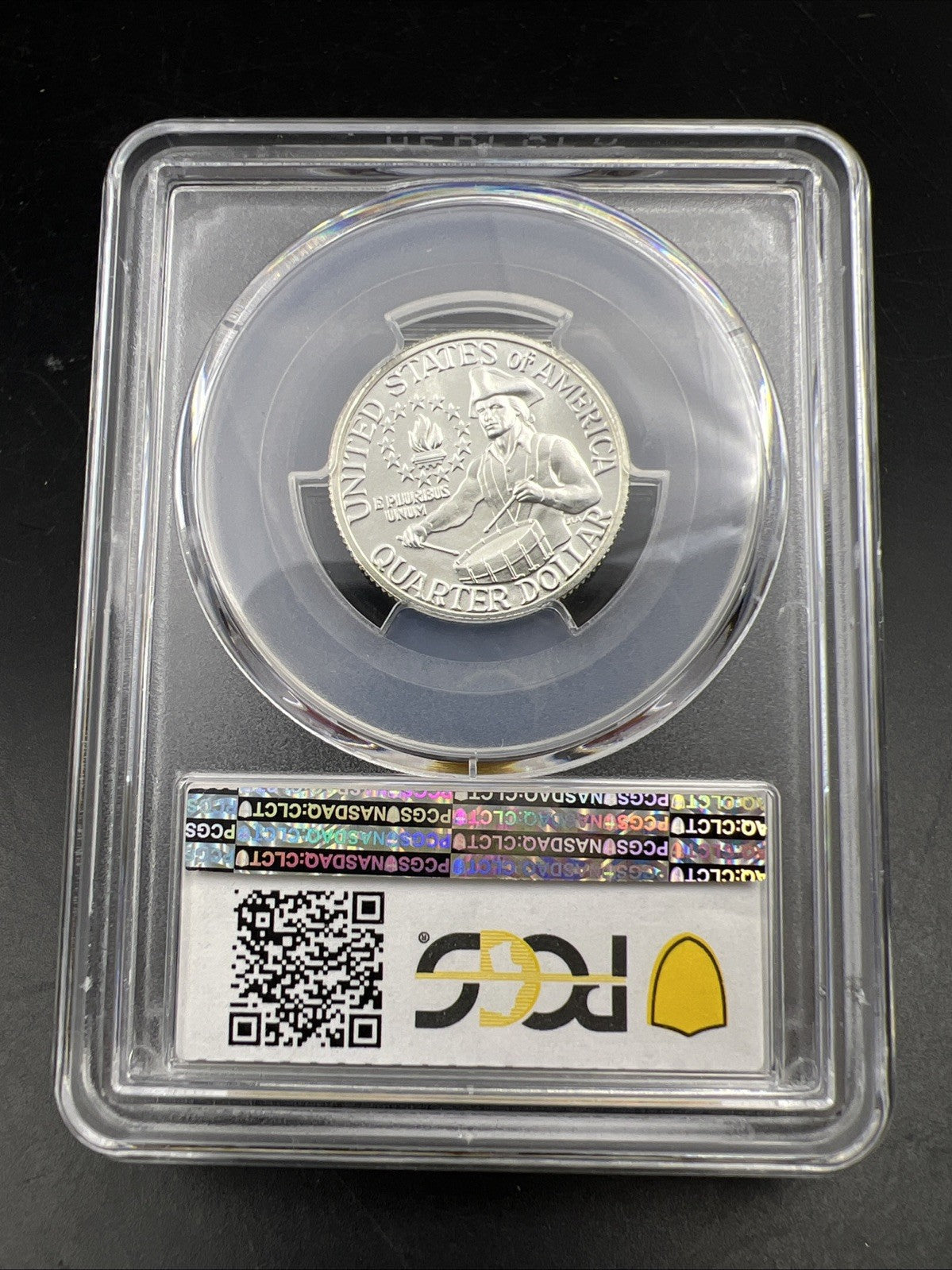 1976 S 25c Bicentennial Washington Silver Quarter Coin PCGS MS67 Gem BU #152