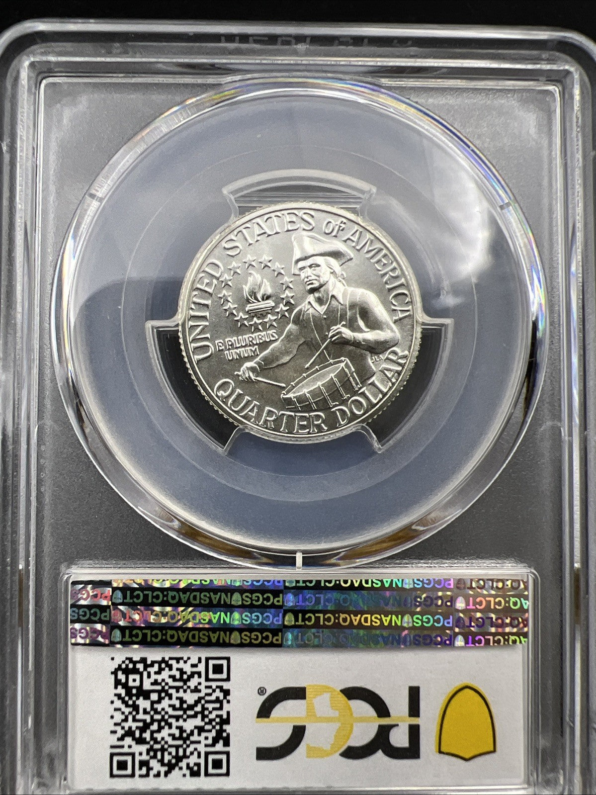 1976 S 25c Bicentennial Washington Silver Quarter Coin PCGS MS67 Gem BU #152