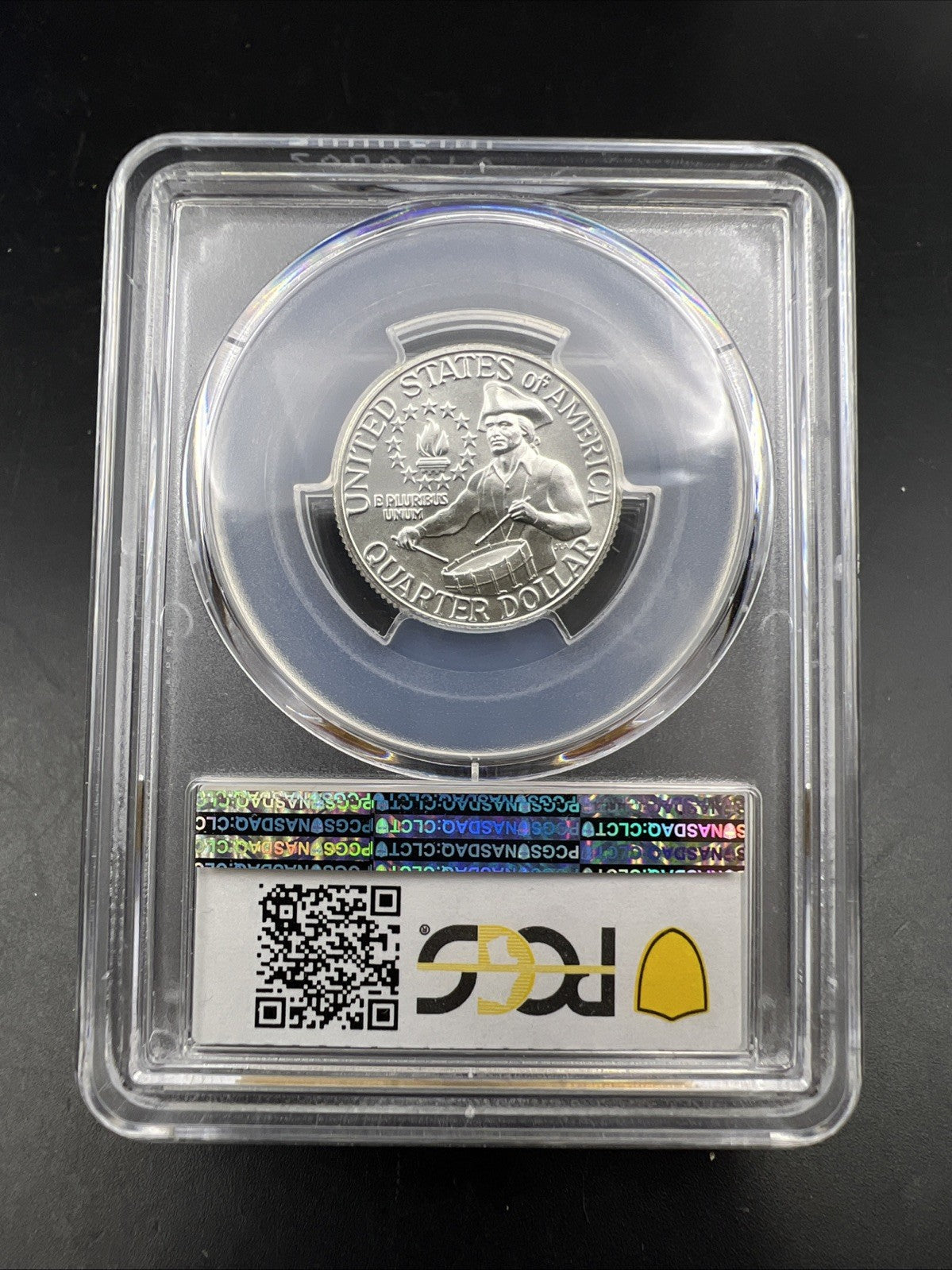 1976 S 25c Bicentennial Washington Silver Quarter Coin PCGS MS67 Gem BU #447