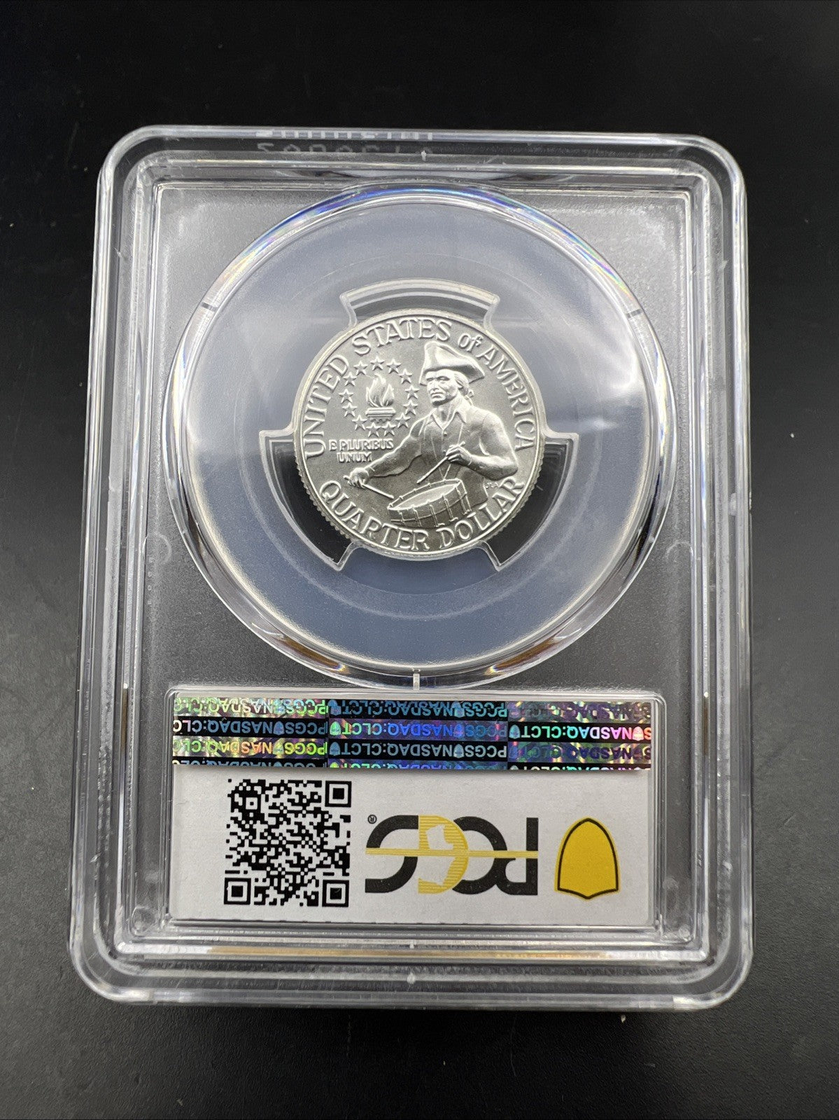 1976 S 25c Bicentennial Washington Silver Quarter Coin PCGS MS67 Gem BU #447