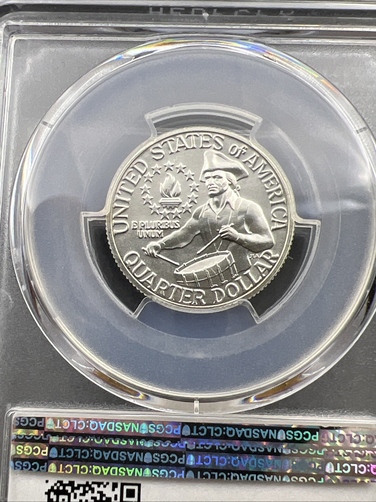 1976 S 25c Bicentennial Washington Silver Quarter Coin PCGS MS67 Gem BU #150