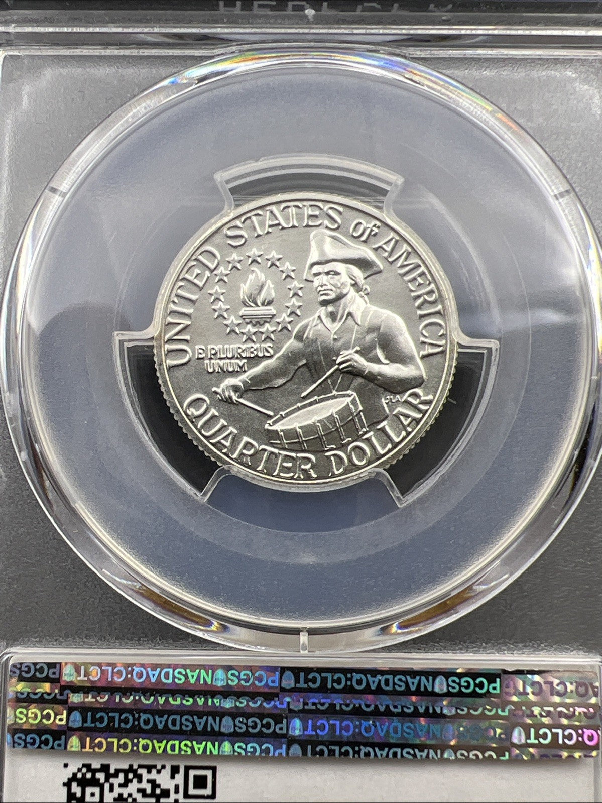 1976 S 25c Bicentennial Washington Silver Quarter Coin PCGS MS67 Gem BU #150