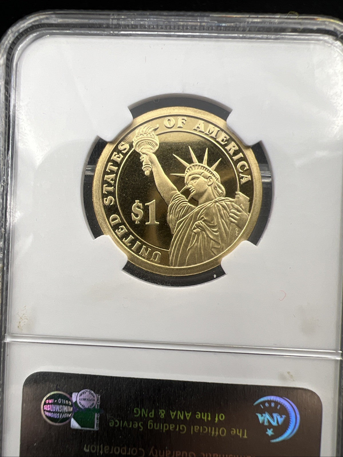 2008 S Martin Van Buren Proof Presidential Dollar Coin NGC PF69 UCAM #21