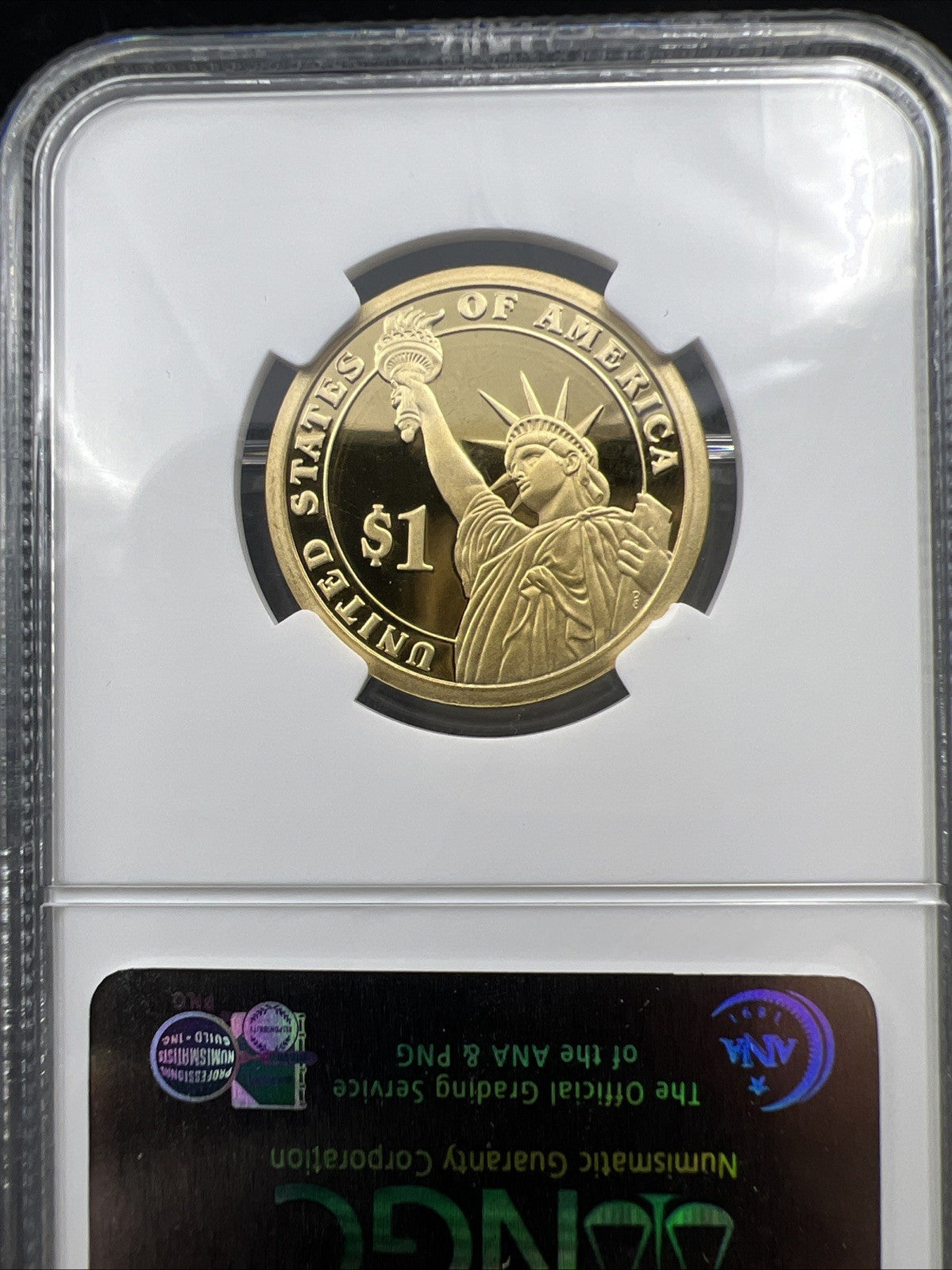 2007 S James Madison Proof Presidential Dollar Coin NGC PF69 UCAM #258