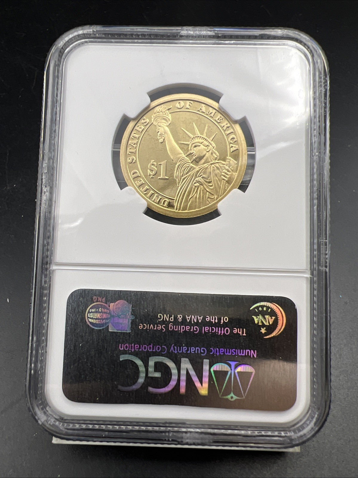 2008 S John Quincy Adams Proof Presidential Dollar Coin NGC PF69 UCAM #157