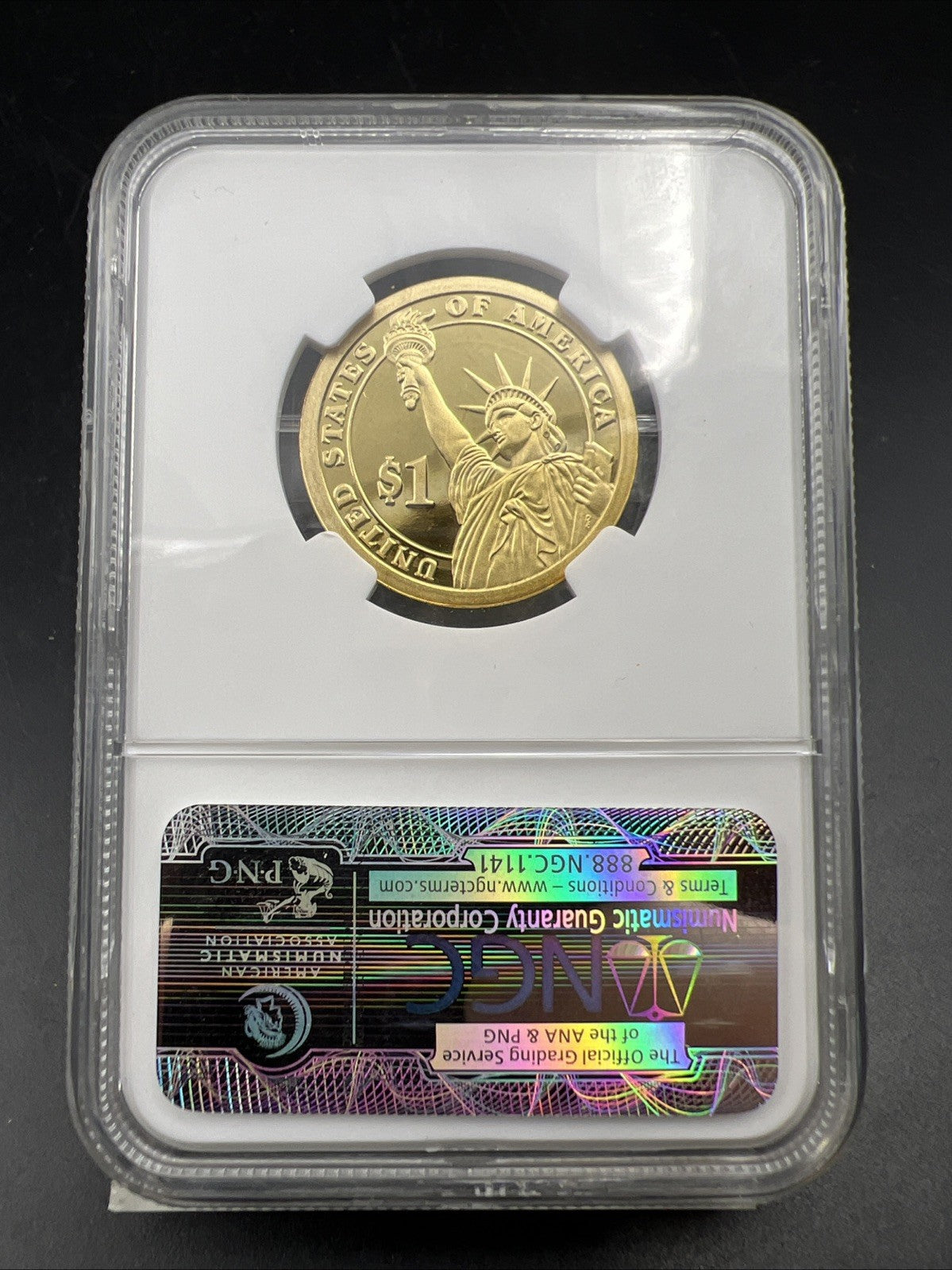 2010 S $1 Millard Fillmore Presidential Dollar Coin NGC PF69 UCAM Proof #075