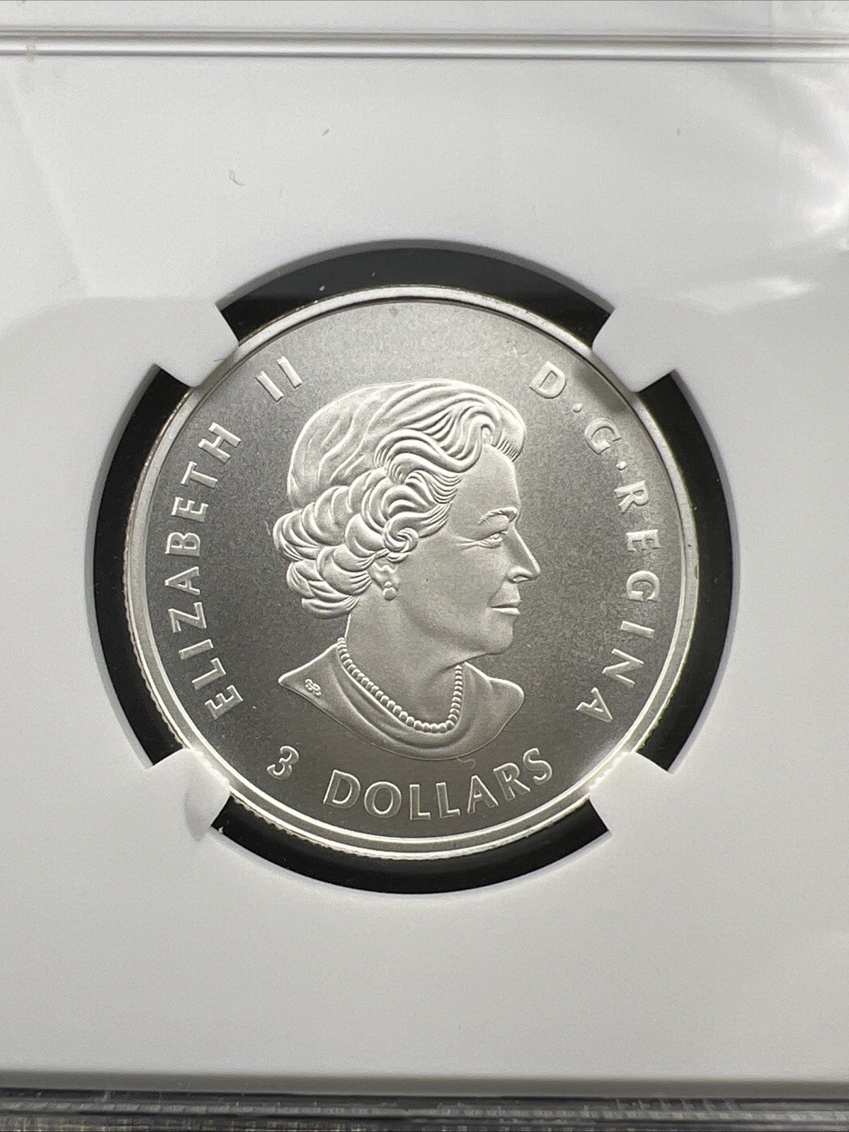 2017 $3 Canada Toronto Maple Leaves NHL Anniversary Logo 100 Year NGC PF69 MATTE