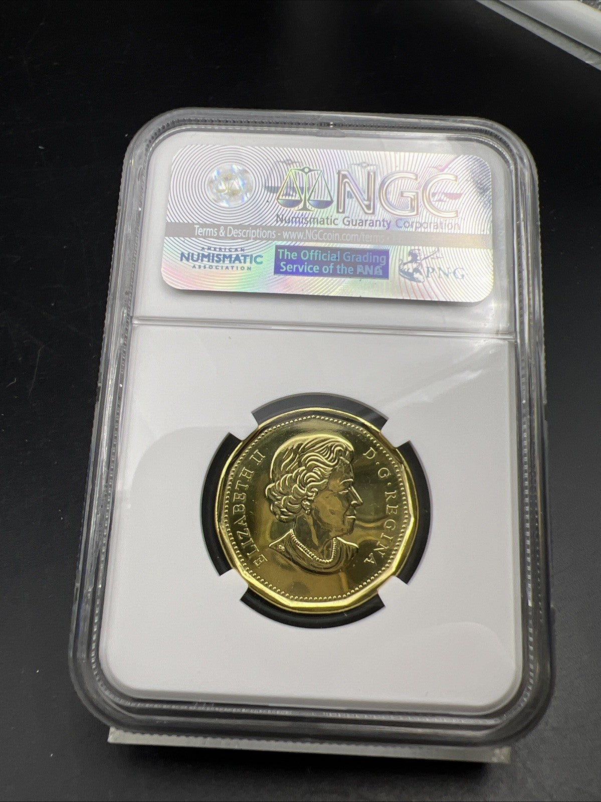 2017 $1 Canada Toronto Maple Leaves NHL Anniversary Logo 100 Years NGC MS66 PL B