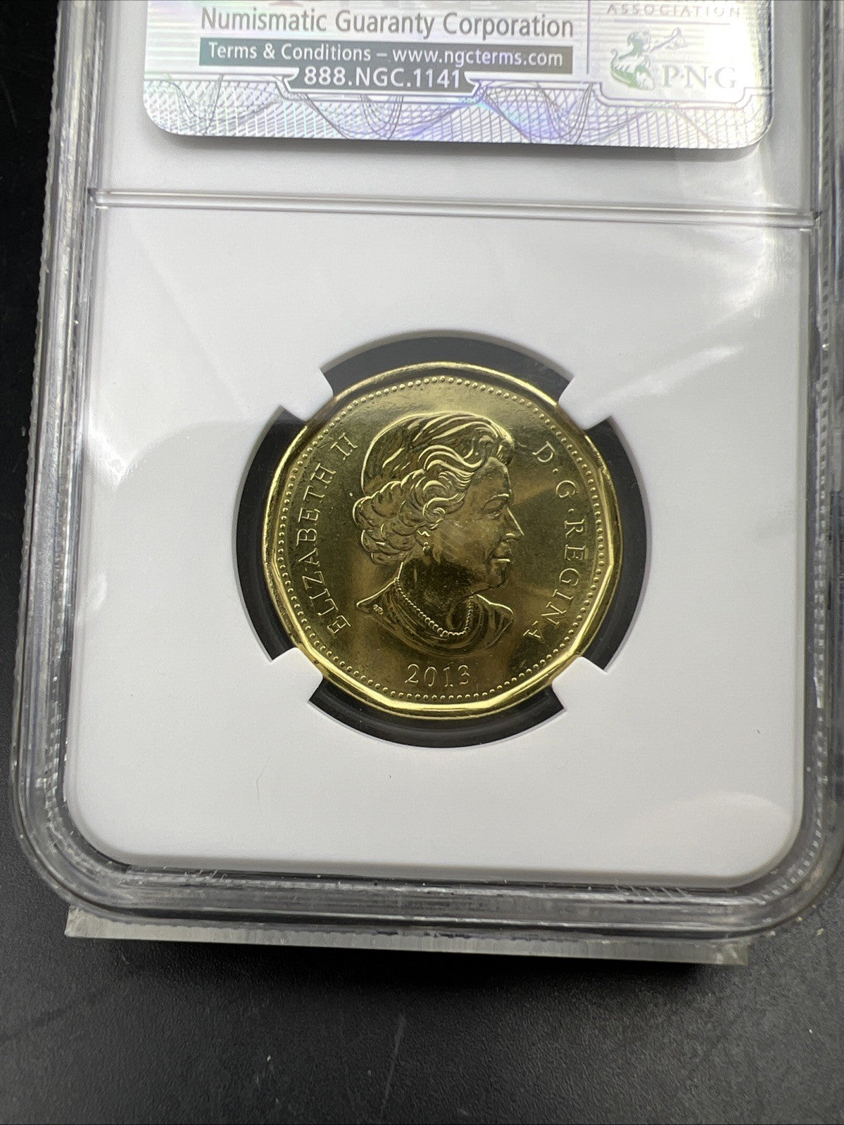2013 Canada $1 Loon Loonie MS65 Gem BU UNC Dollar Coin