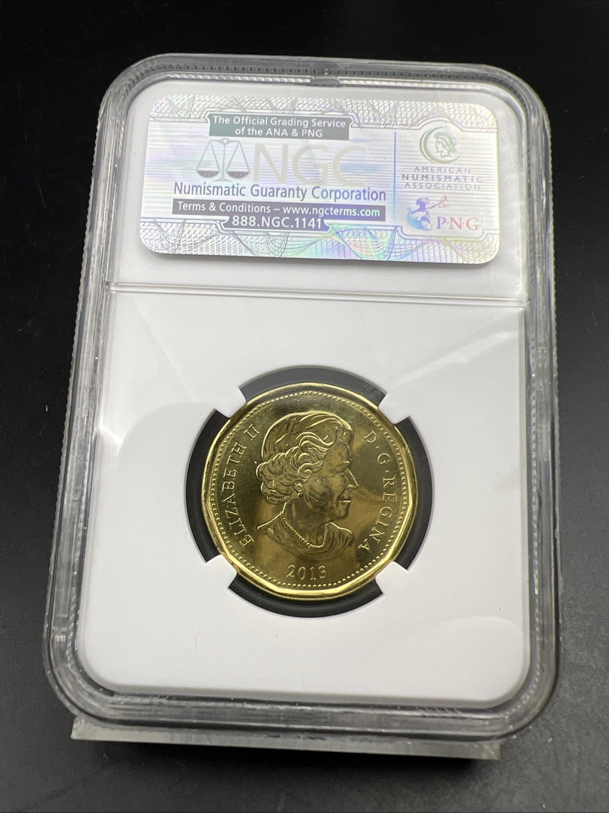 2013 Canada $1 Loon Loonie MS65 Gem BU UNC Dollar Coin