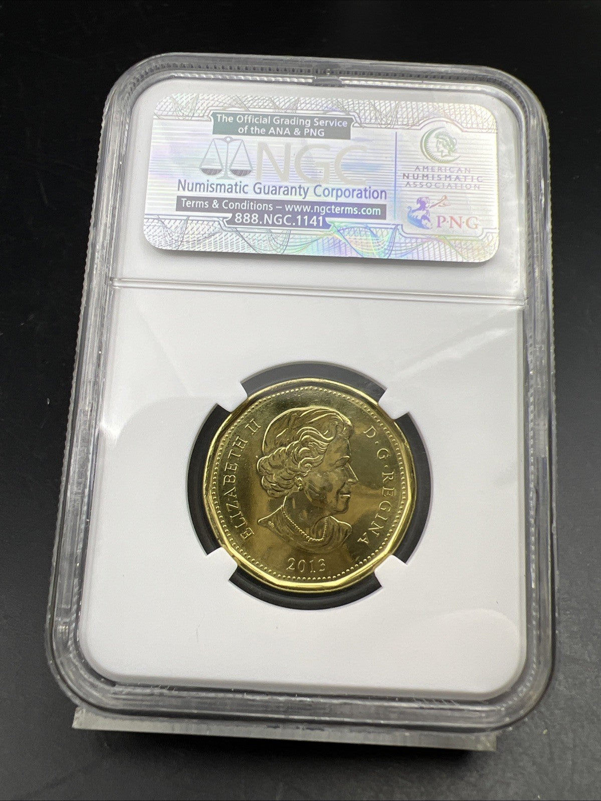 2013 Canada $1 Loon Loonie MS65 Gem BU UNC Dollar Coin