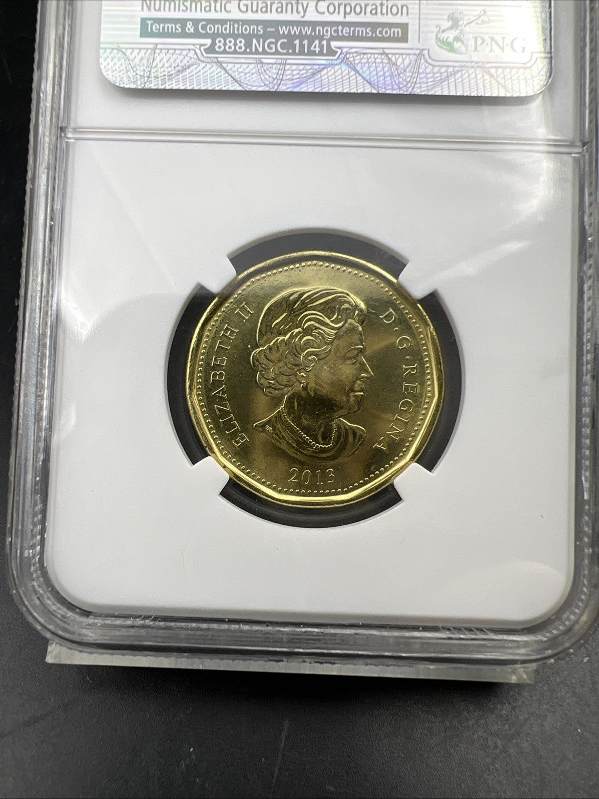 2013 Canada $1 Loon Loonie MS65 Gem BU UNC Dollar Coin