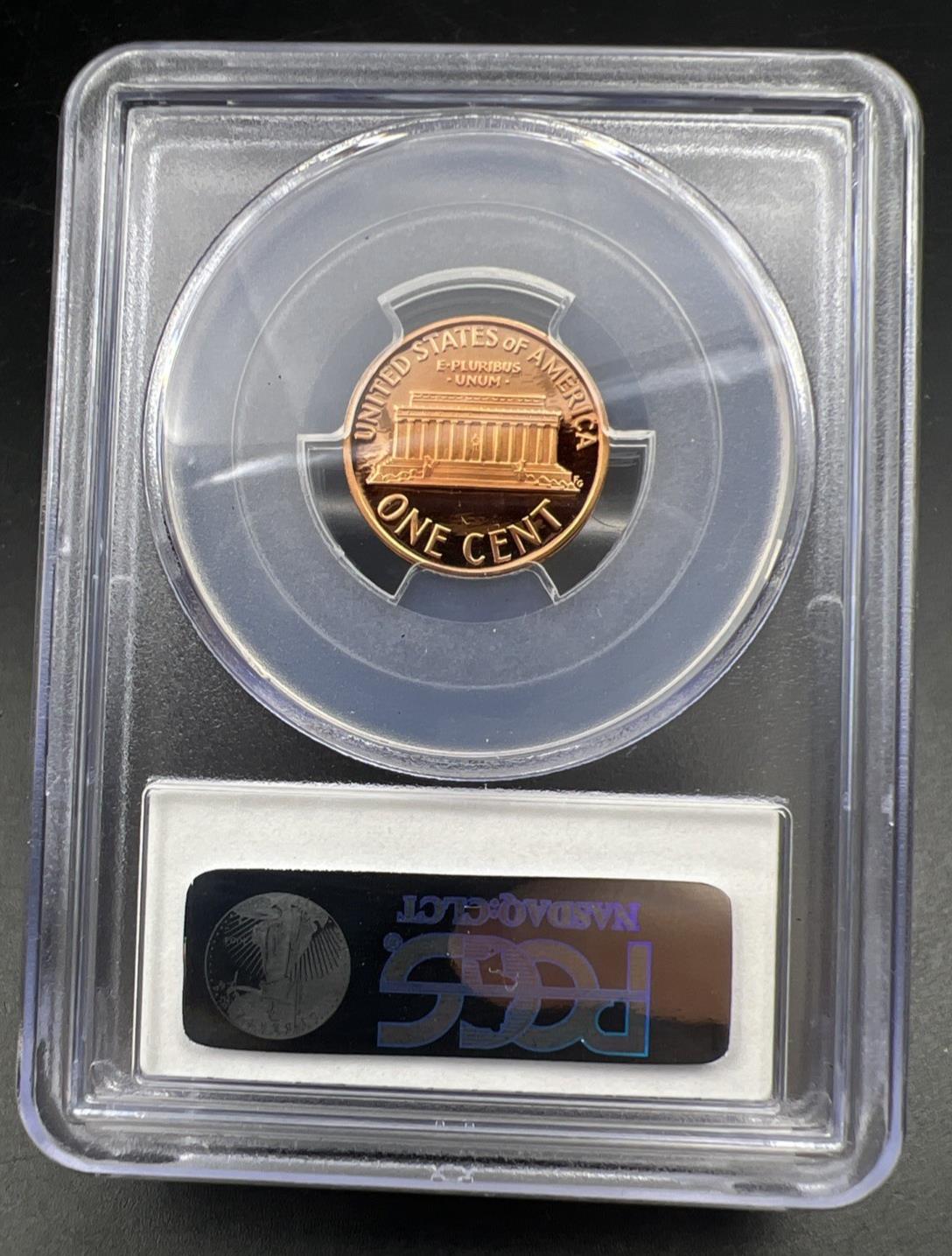 1999 S 1c Lincoln Memorial Cent Coin PCGS PR69 DCAM #54