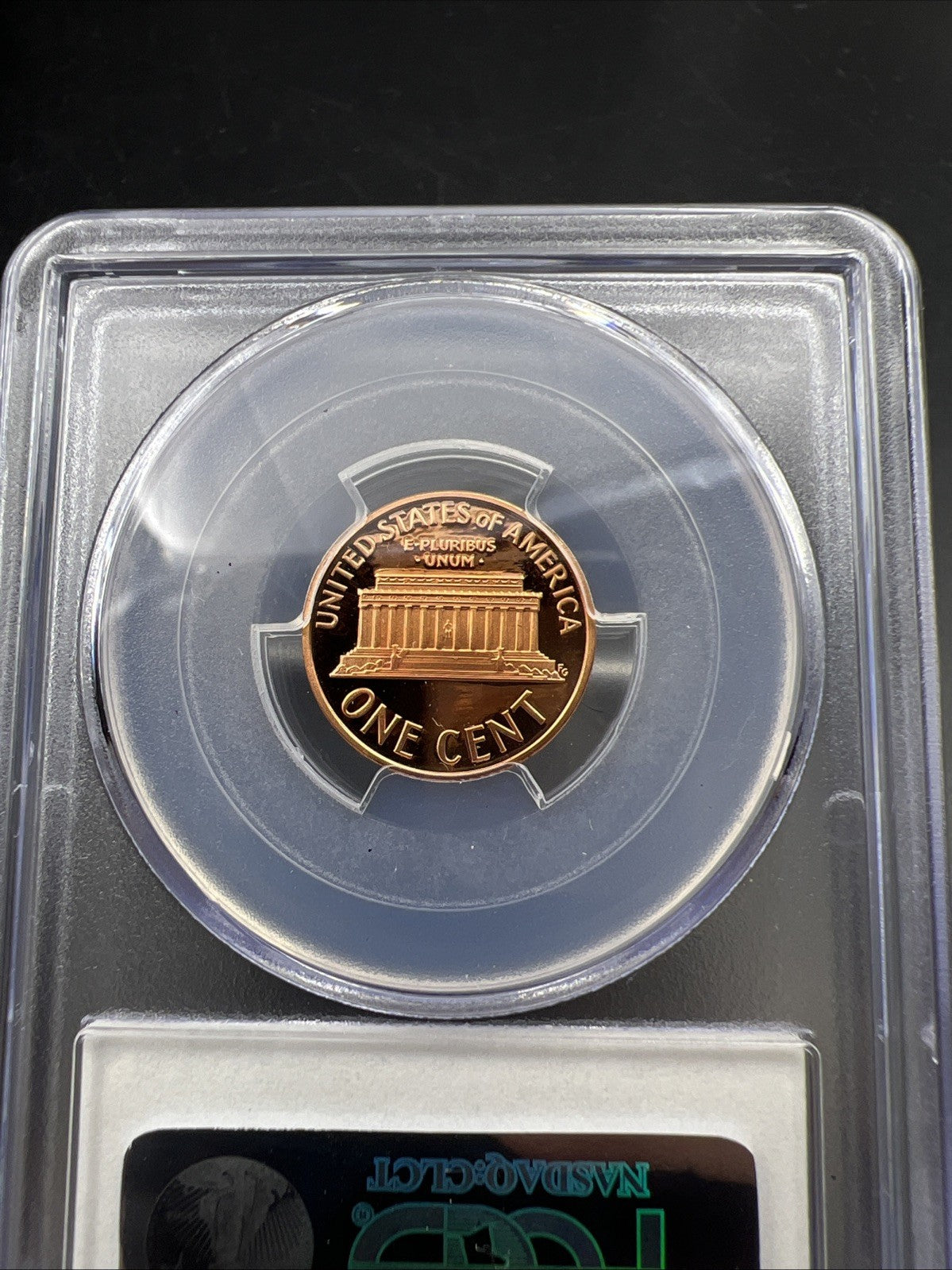 1999 S 1c Lincoln Memorial Cent Coin PCGS PR69 DCAM #54