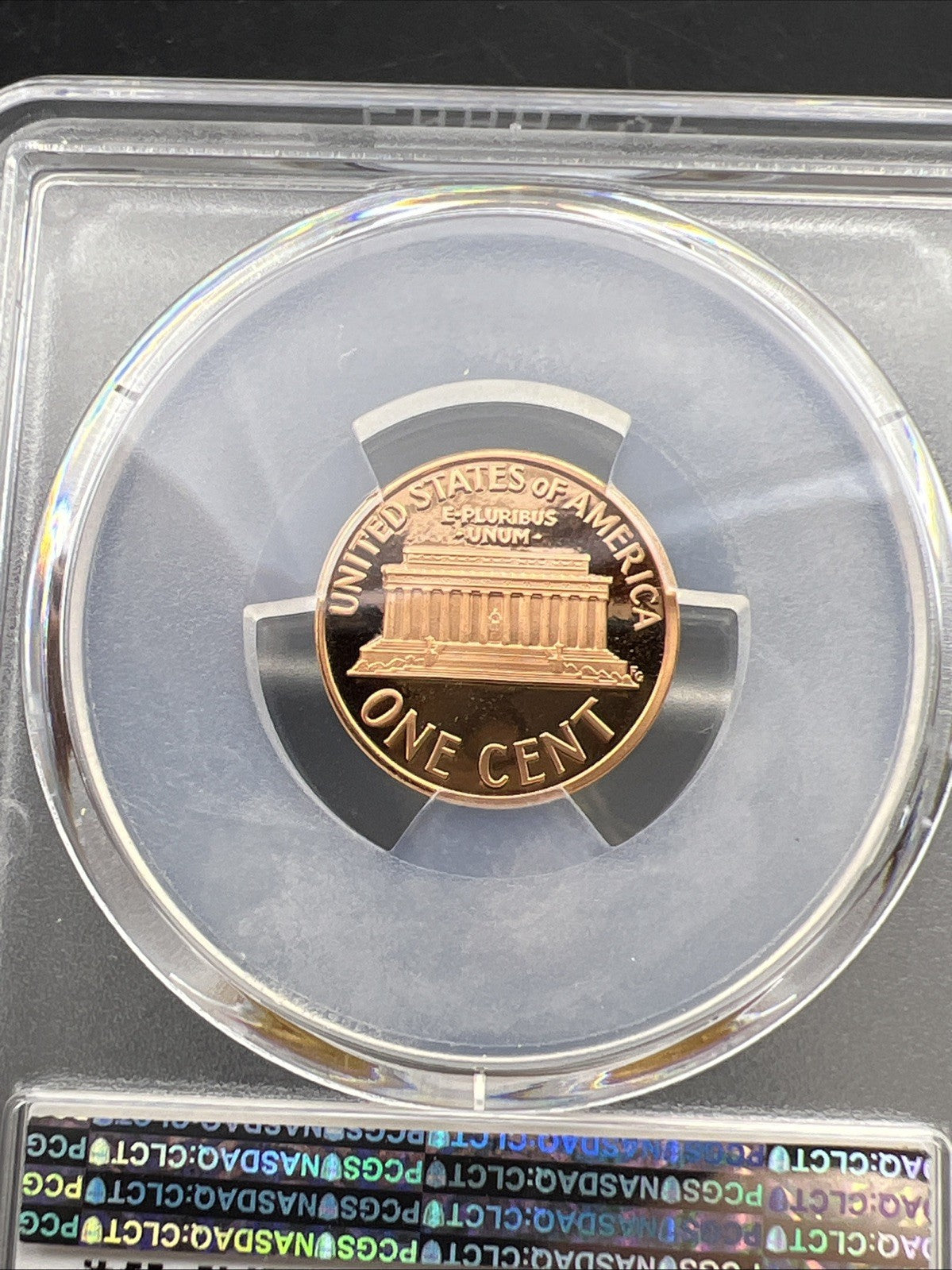 1997 S 1c Lincoln Memorial Cent Coin PCGS PR69 DCAM #96