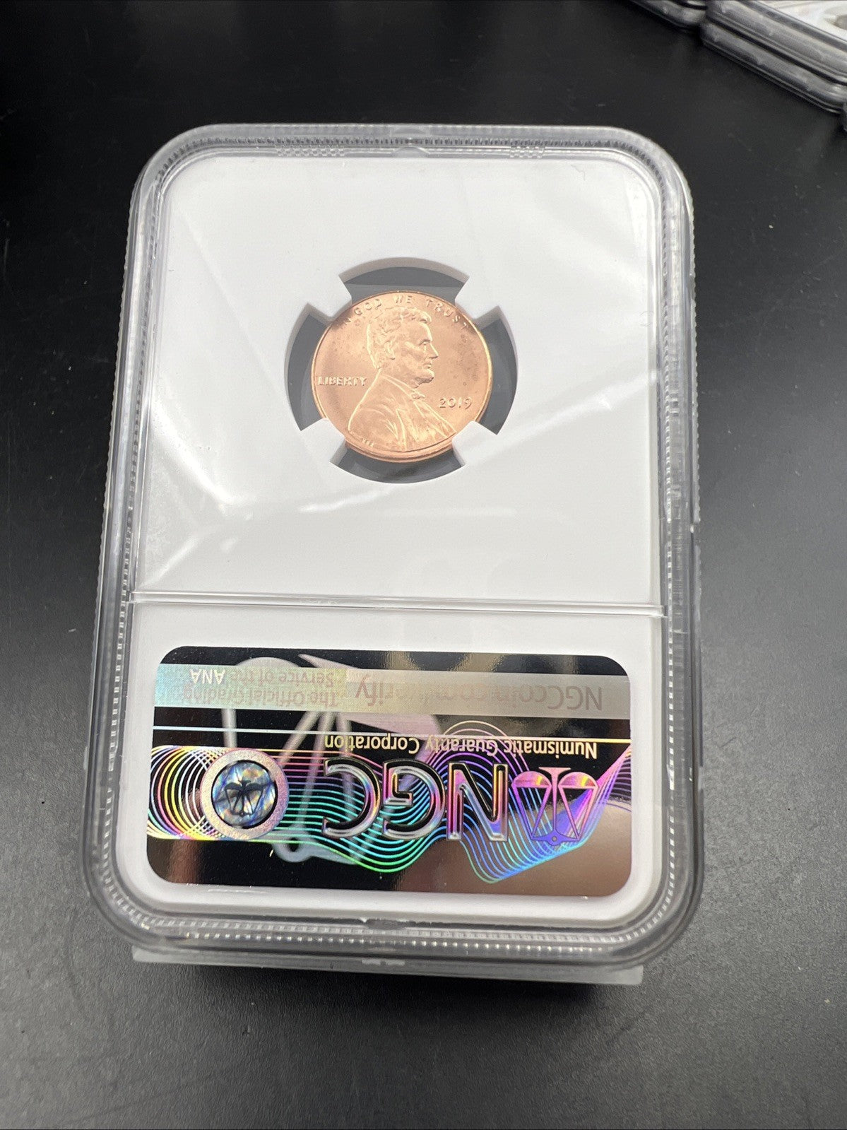 2019 P 1c Lincoln Shield Cent Coin NGC MS66 RD #020 First Releases