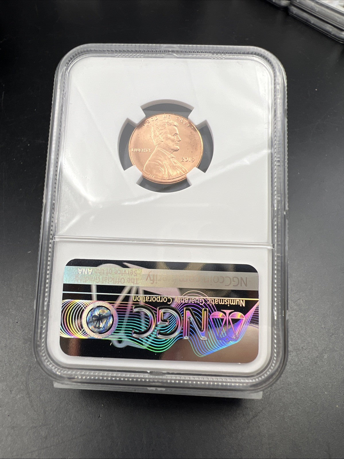2019 P 1c Lincoln Shield Cent Coin NGC MS66 RD #020 First Releases