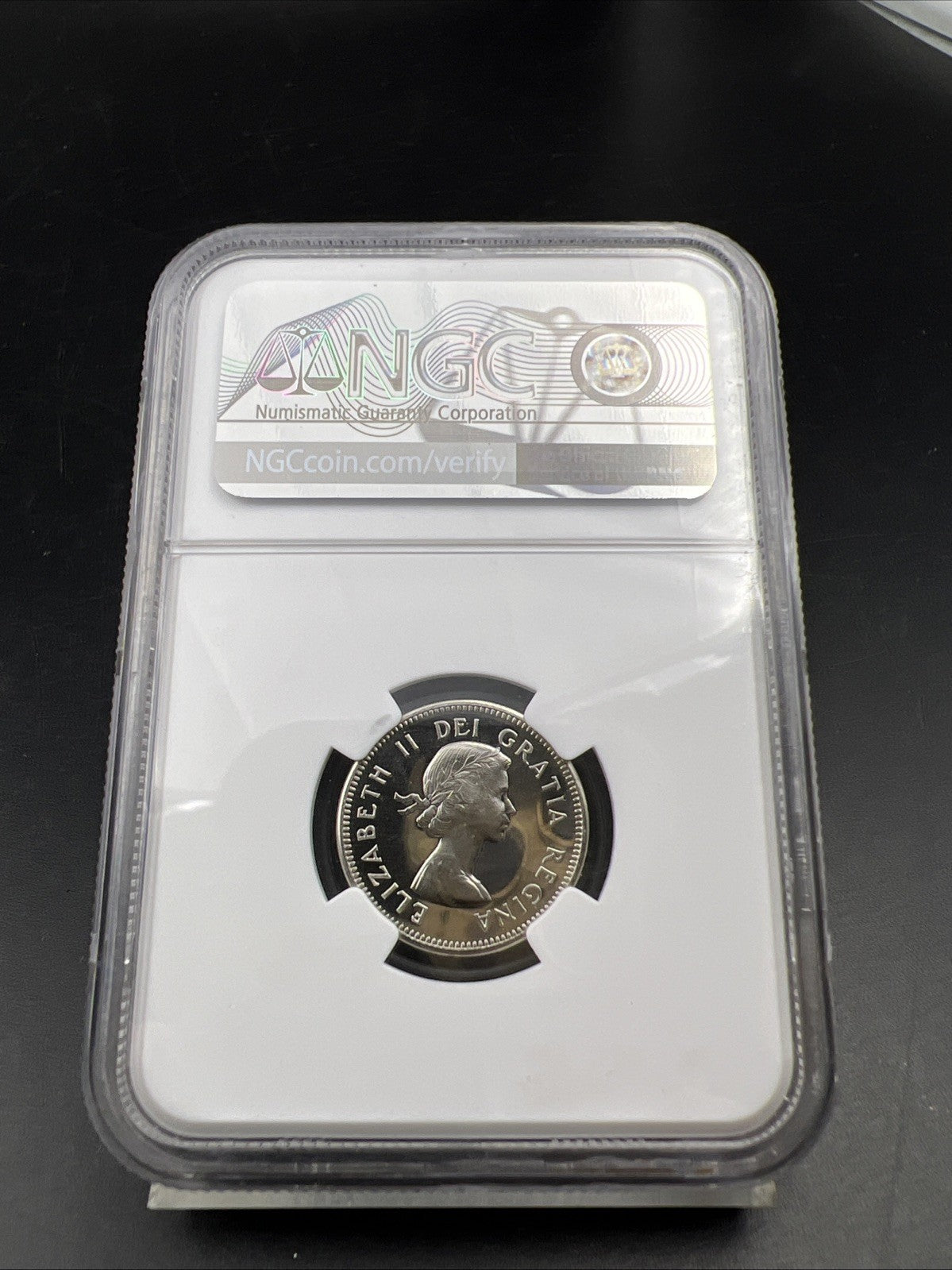1963 5c Canada Proof-like Beaver Nickel Coin PL65 Cameo NGC Certified